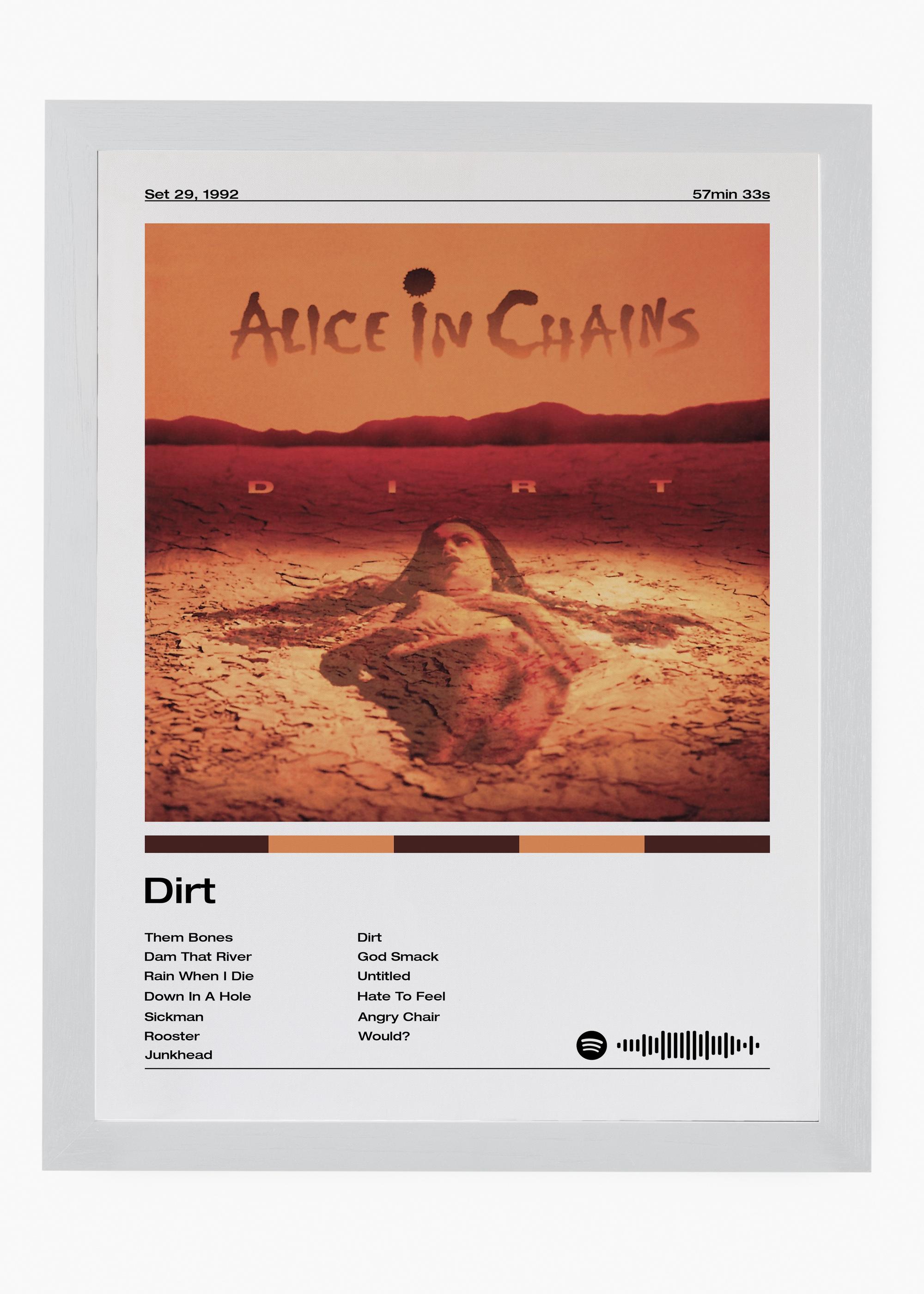 Quadro Alice in Chains Dirt - 5