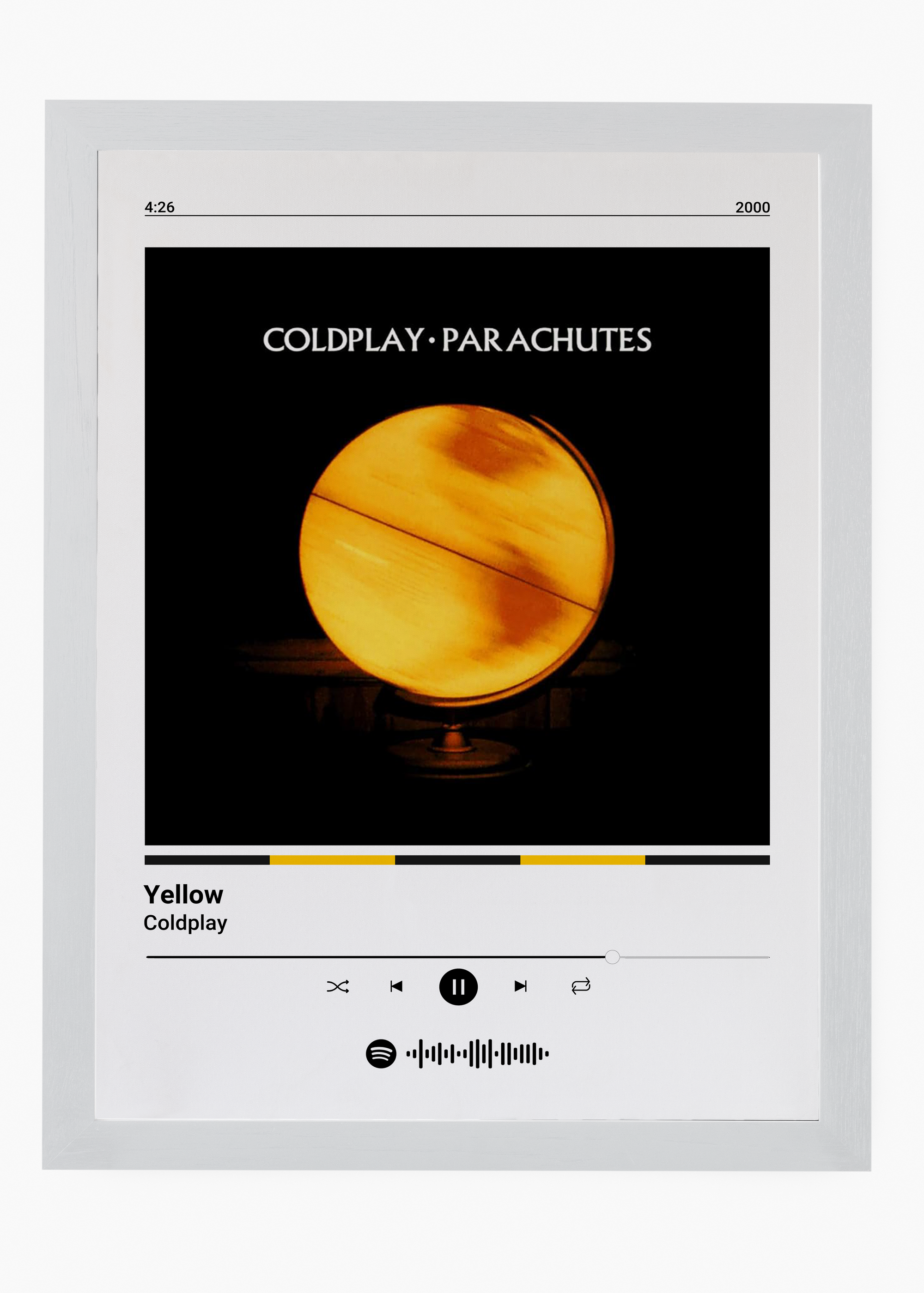 Quadro Coldplay Yellow - 5