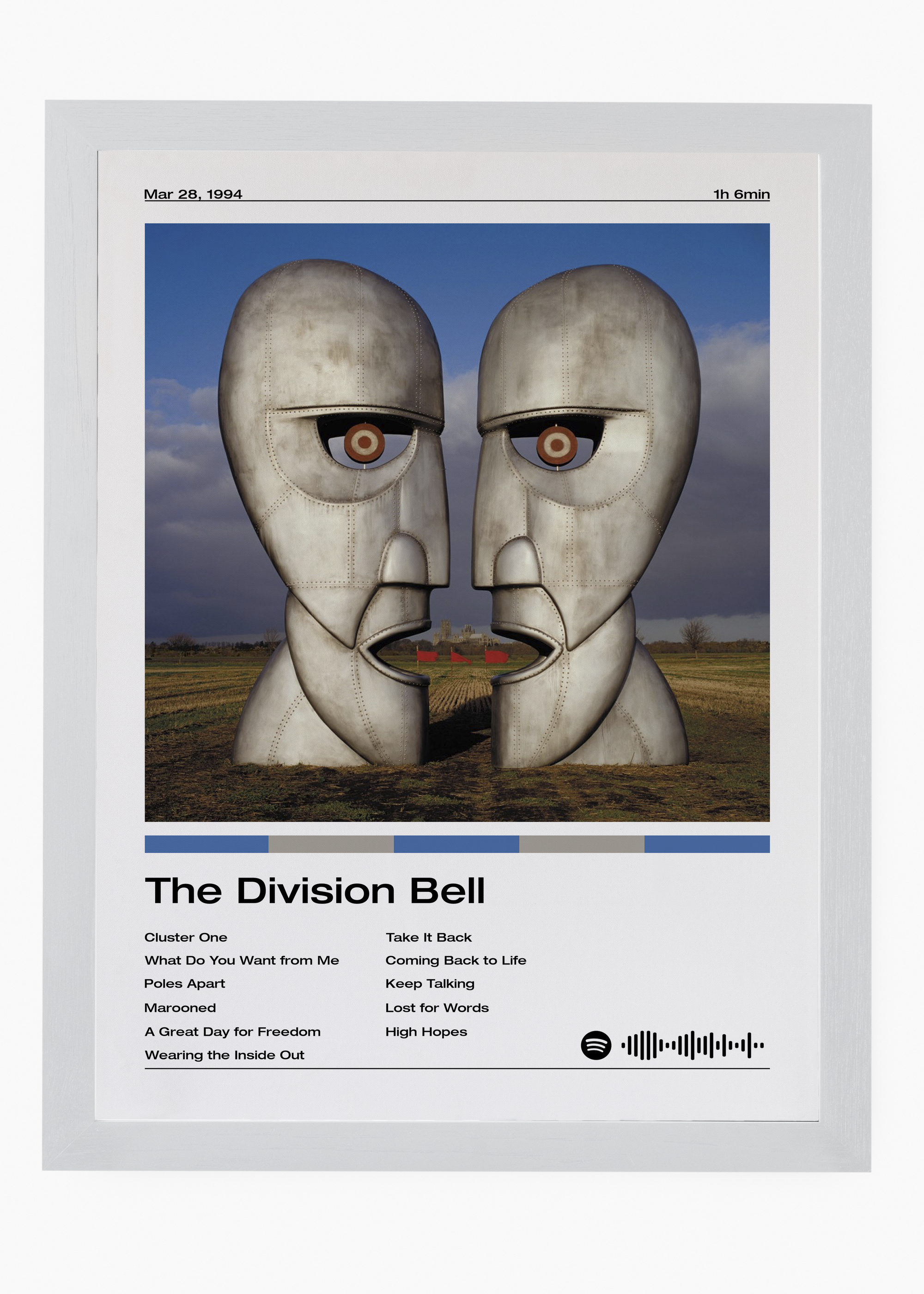 Quadro Pink Floyd The Division Bell - 5