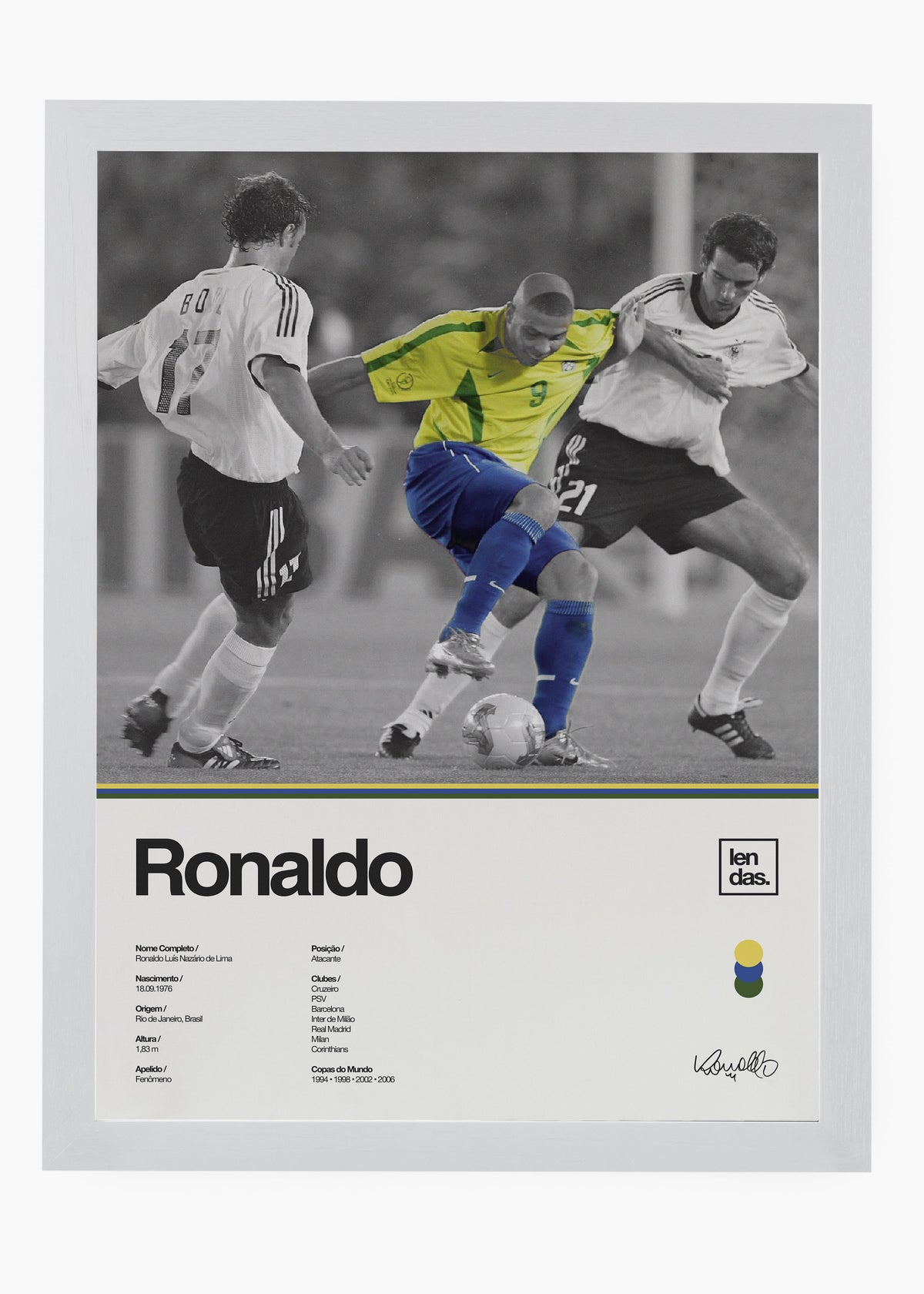 Quadro Ronaldo Fenômeno