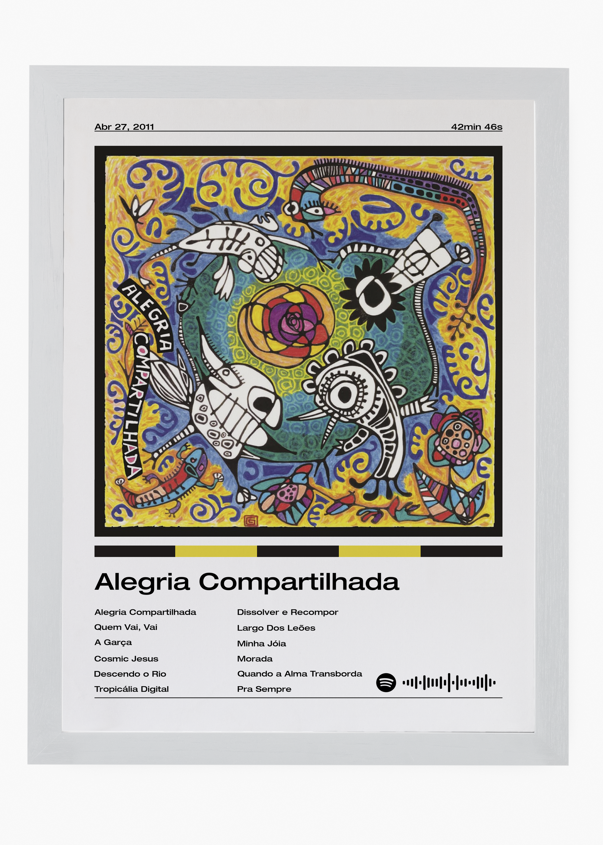 Quadro Forfun Alegria Compartilhada - 5