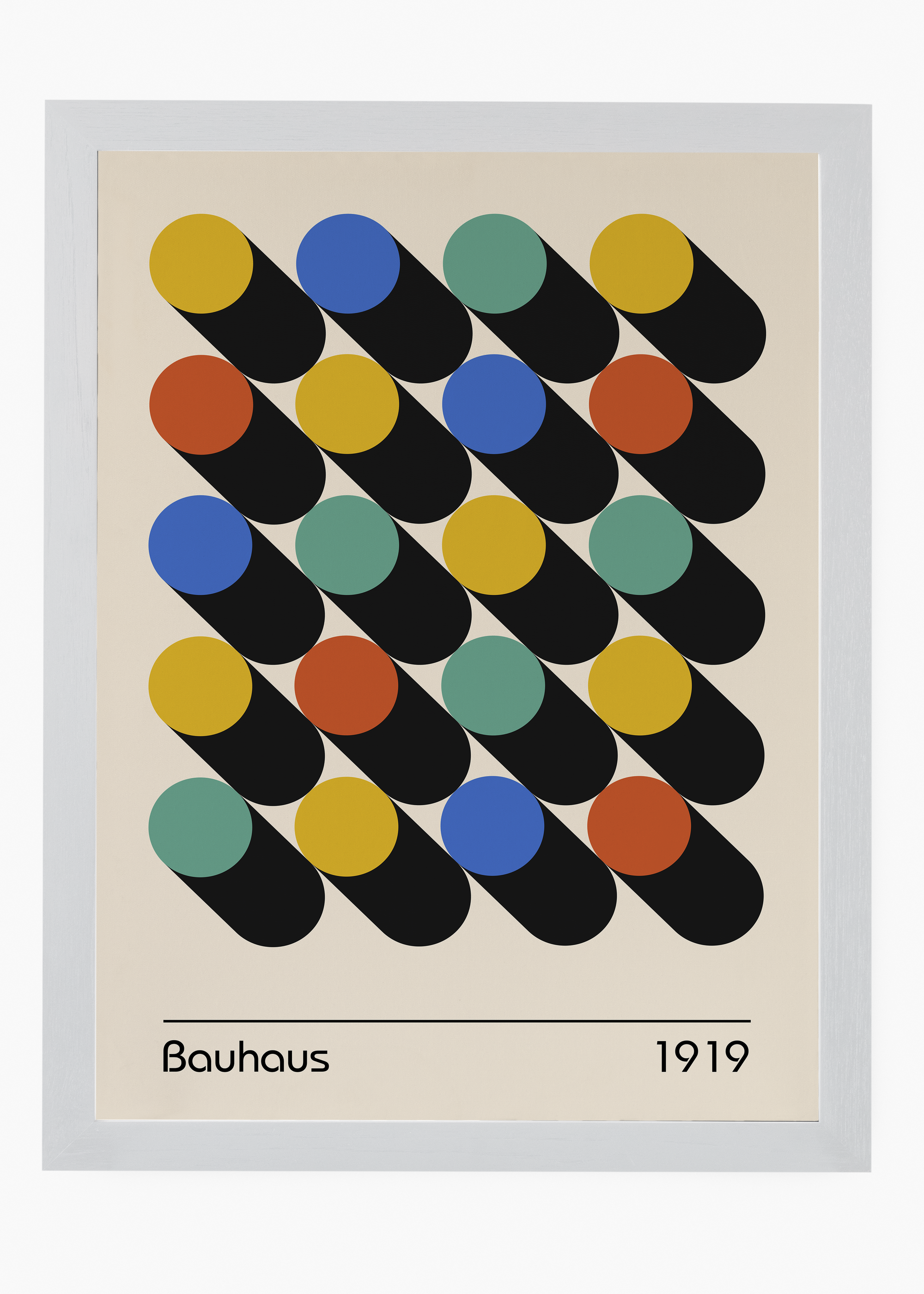 Quadro Bauhaus Spatial Tension - 5