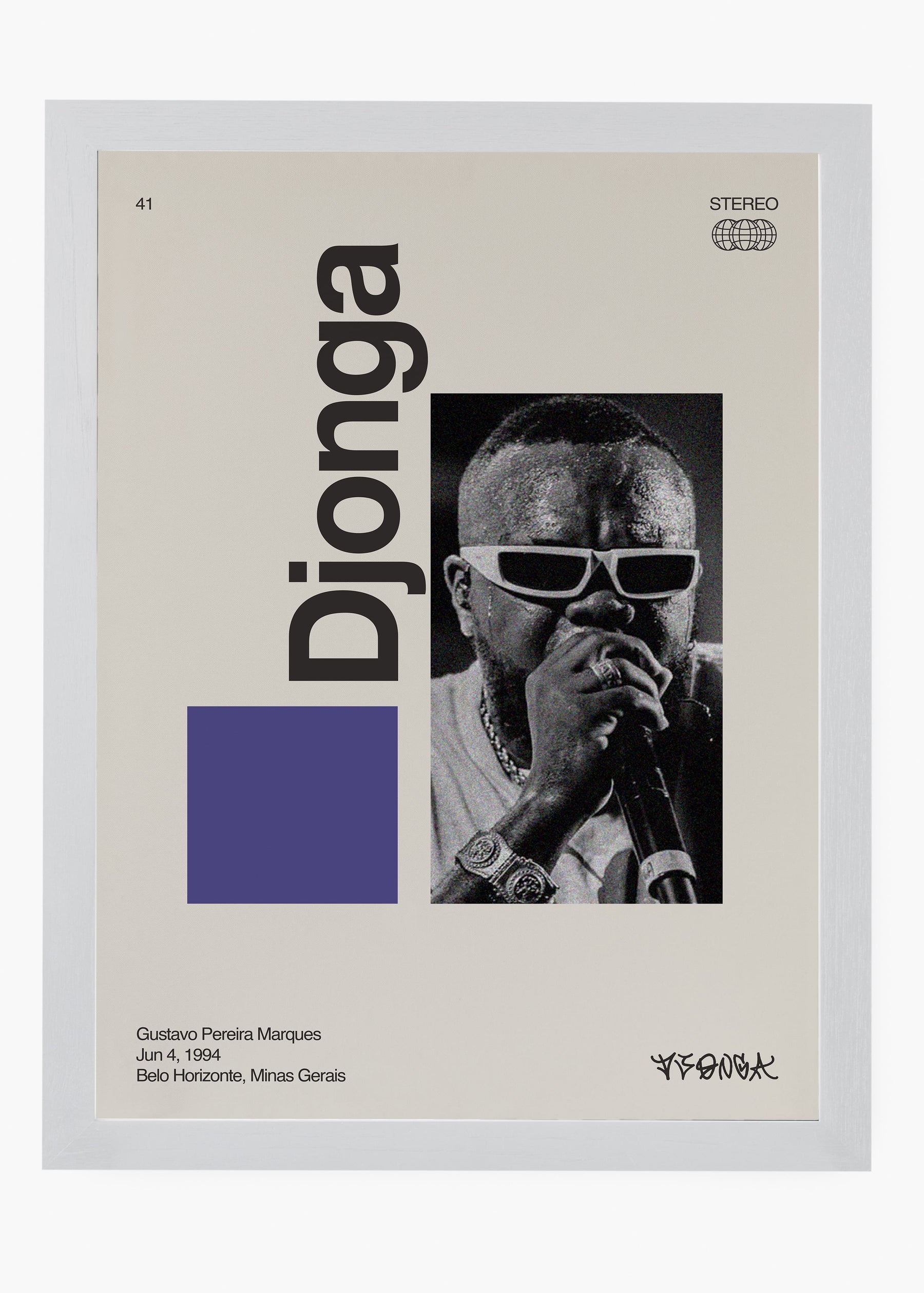 Quadro Signature Djonga