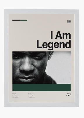 Quadro Eu Sou a Lenda - I Am Legend