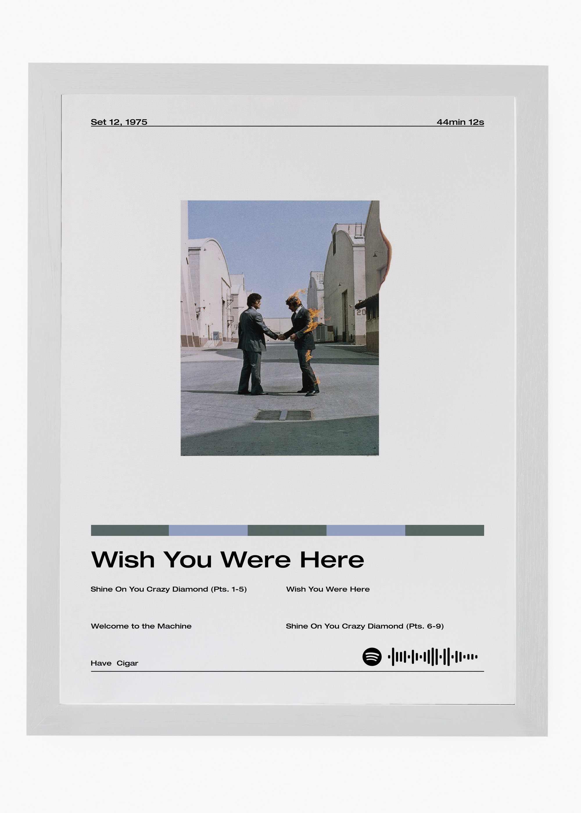 Quadro Pink Floyd Wish You Were Here - 5