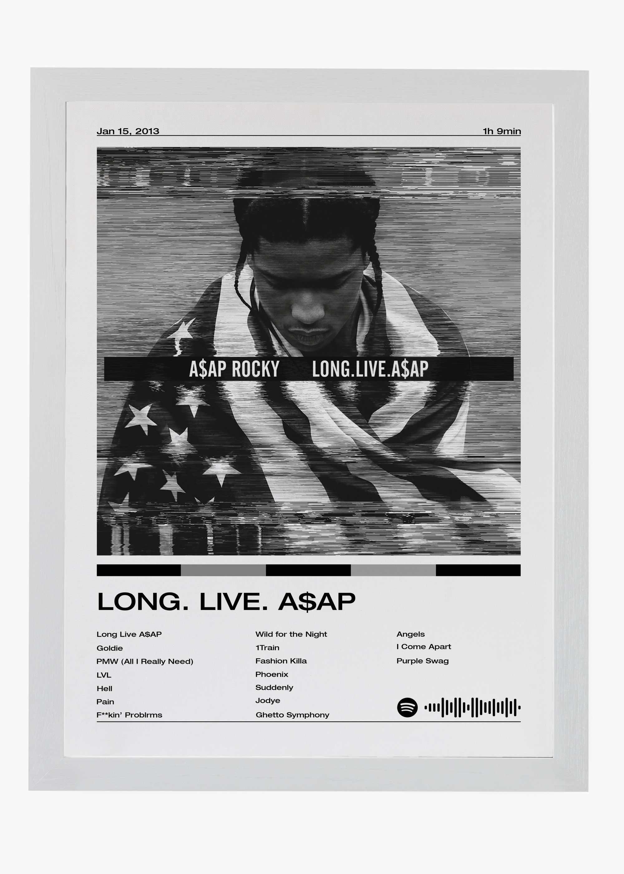 Quadro A$AP Rocky Long. Live - 5