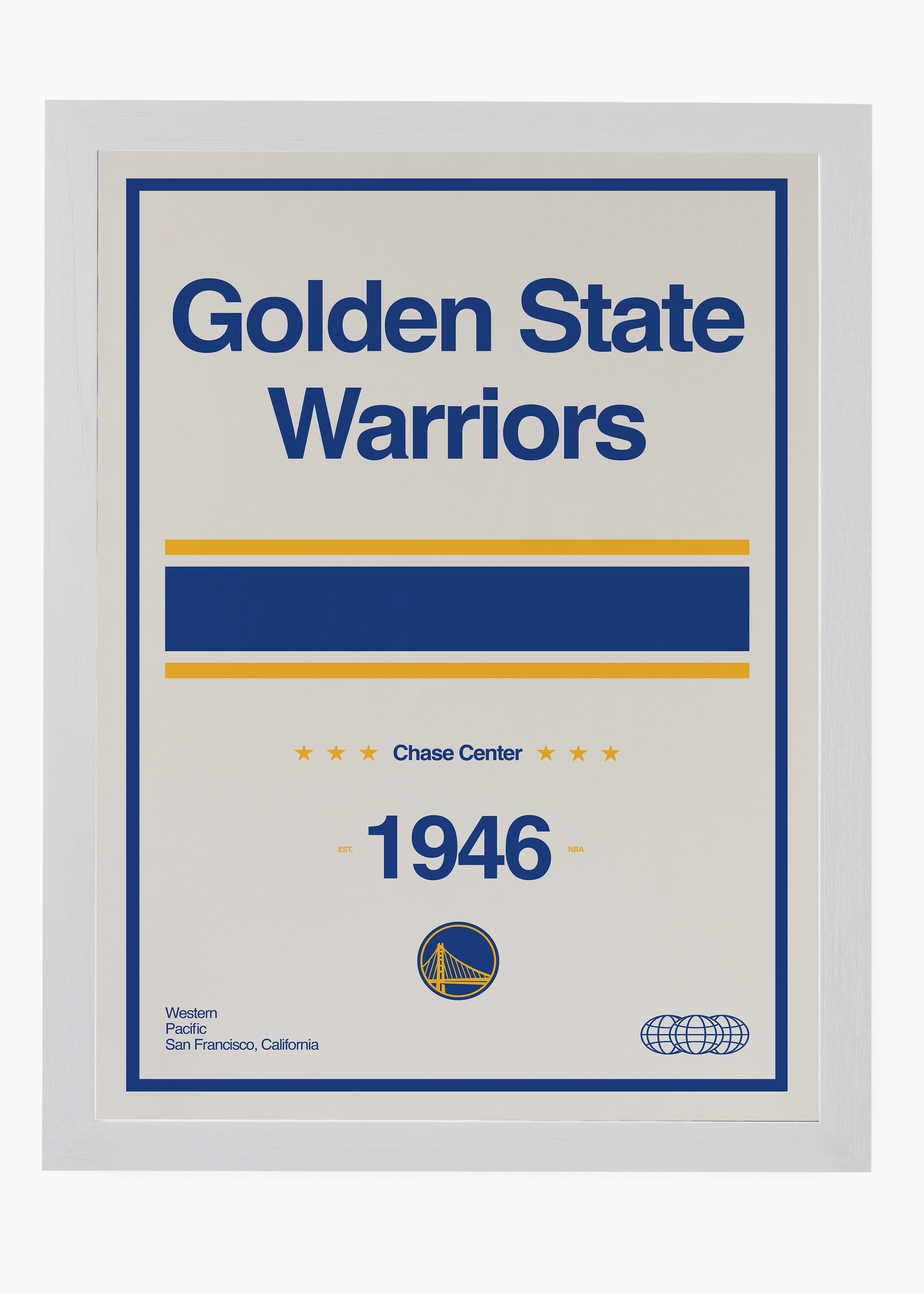 Quadro NBA Golden State Warriors