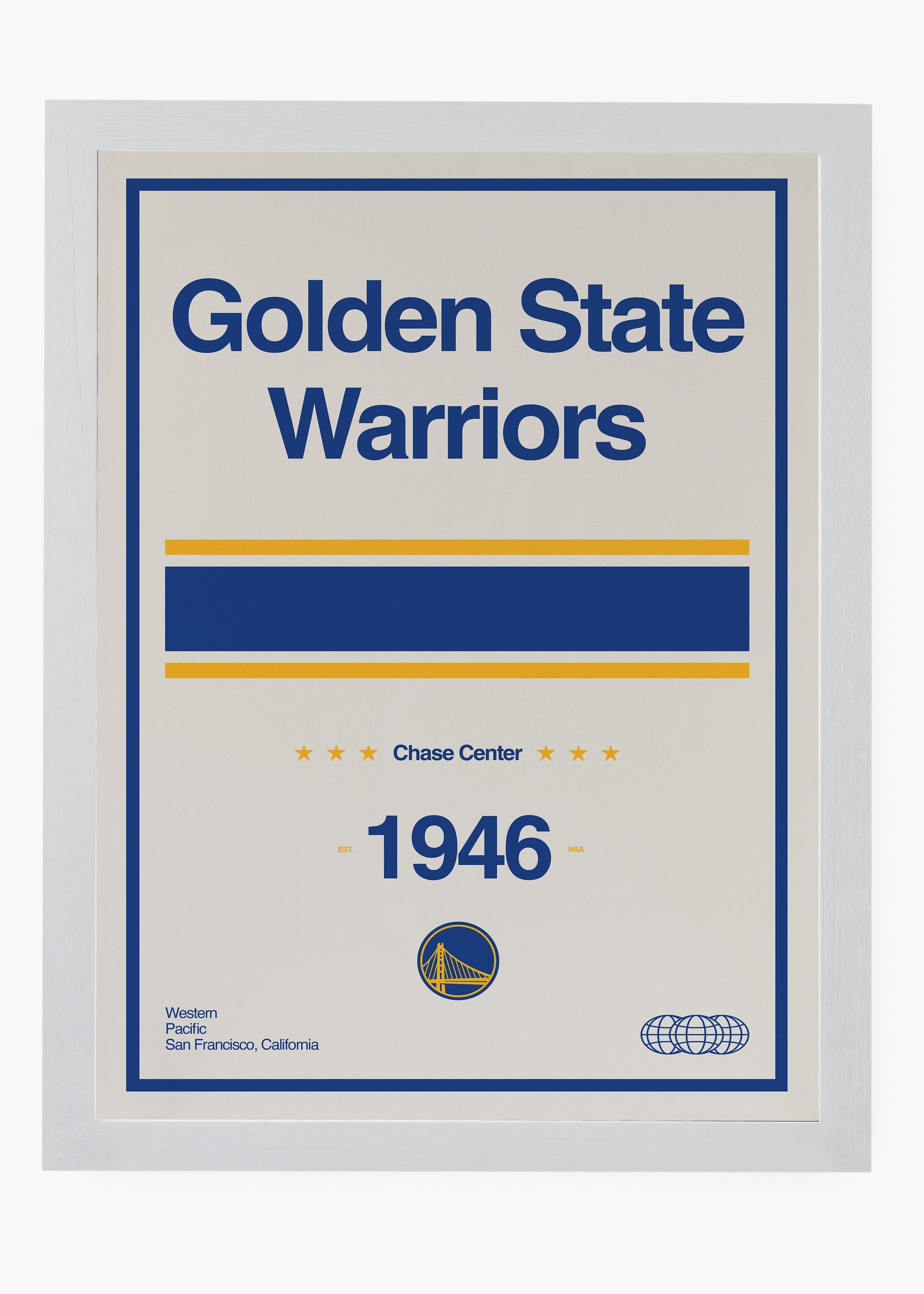 Quadro NBA Golden State Warriors