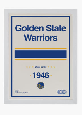 Quadro NBA Golden State Warriors