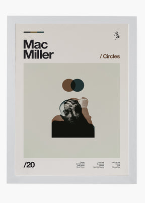Quadro Mac Miller Circles