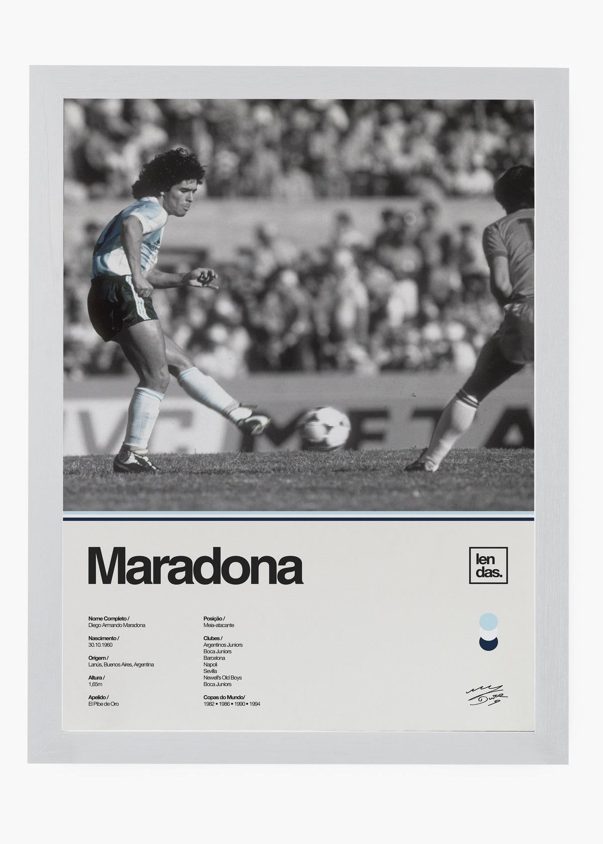 Quadro Maradona