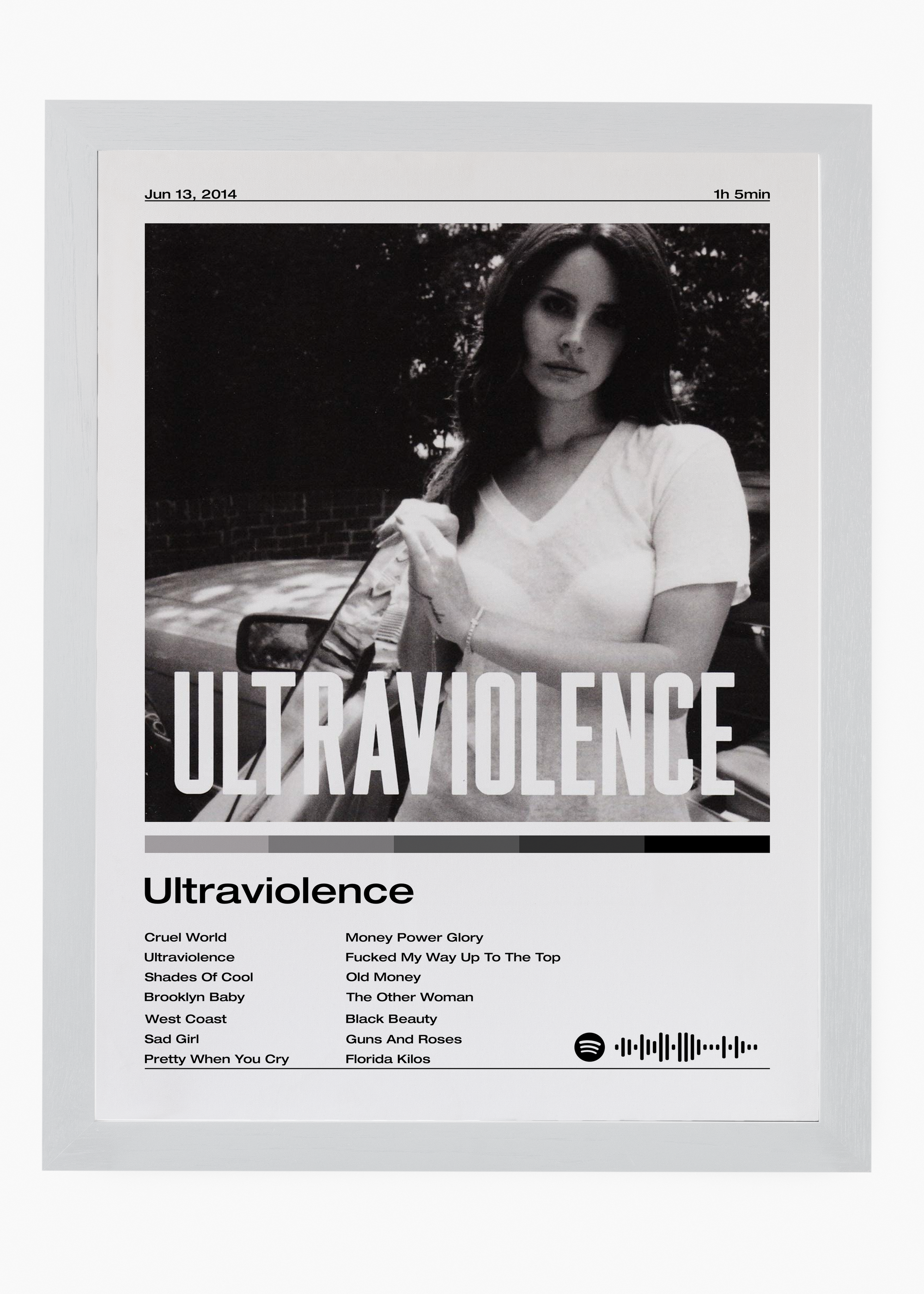 Quadro Lana Del Rey Ultraviolence - 5