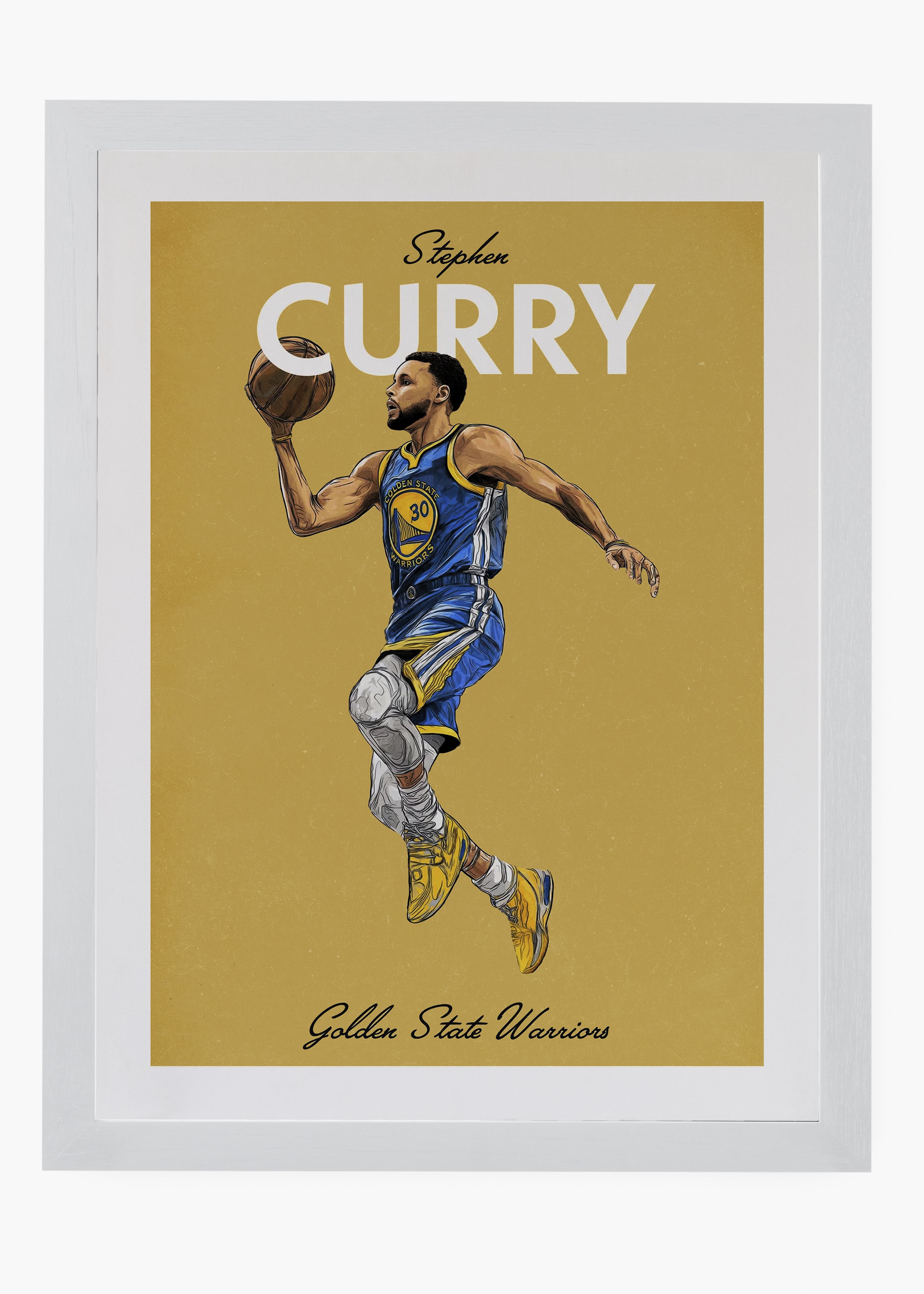 Quadro Stephen Curry - Golden State Warriors