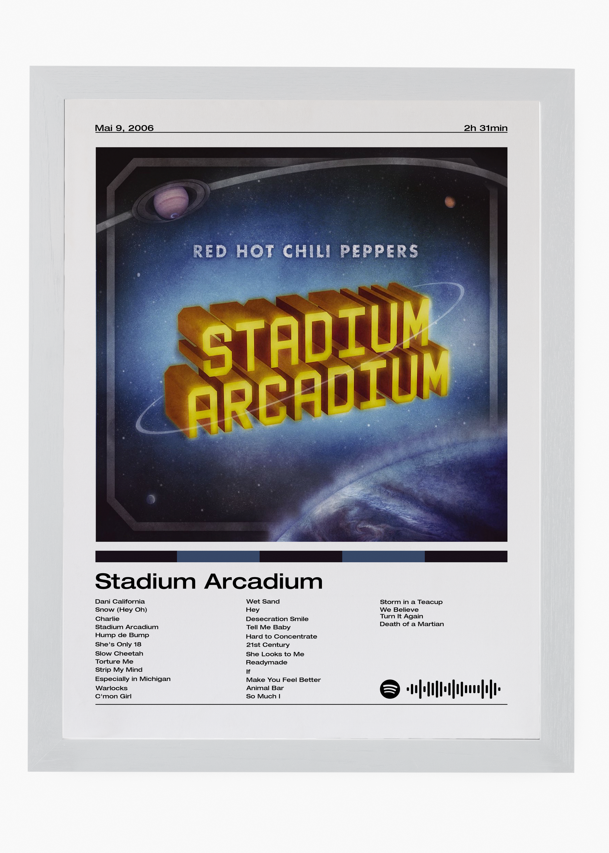 Quadro Red Hot Chili Peppers Stadium Arcadium - 5