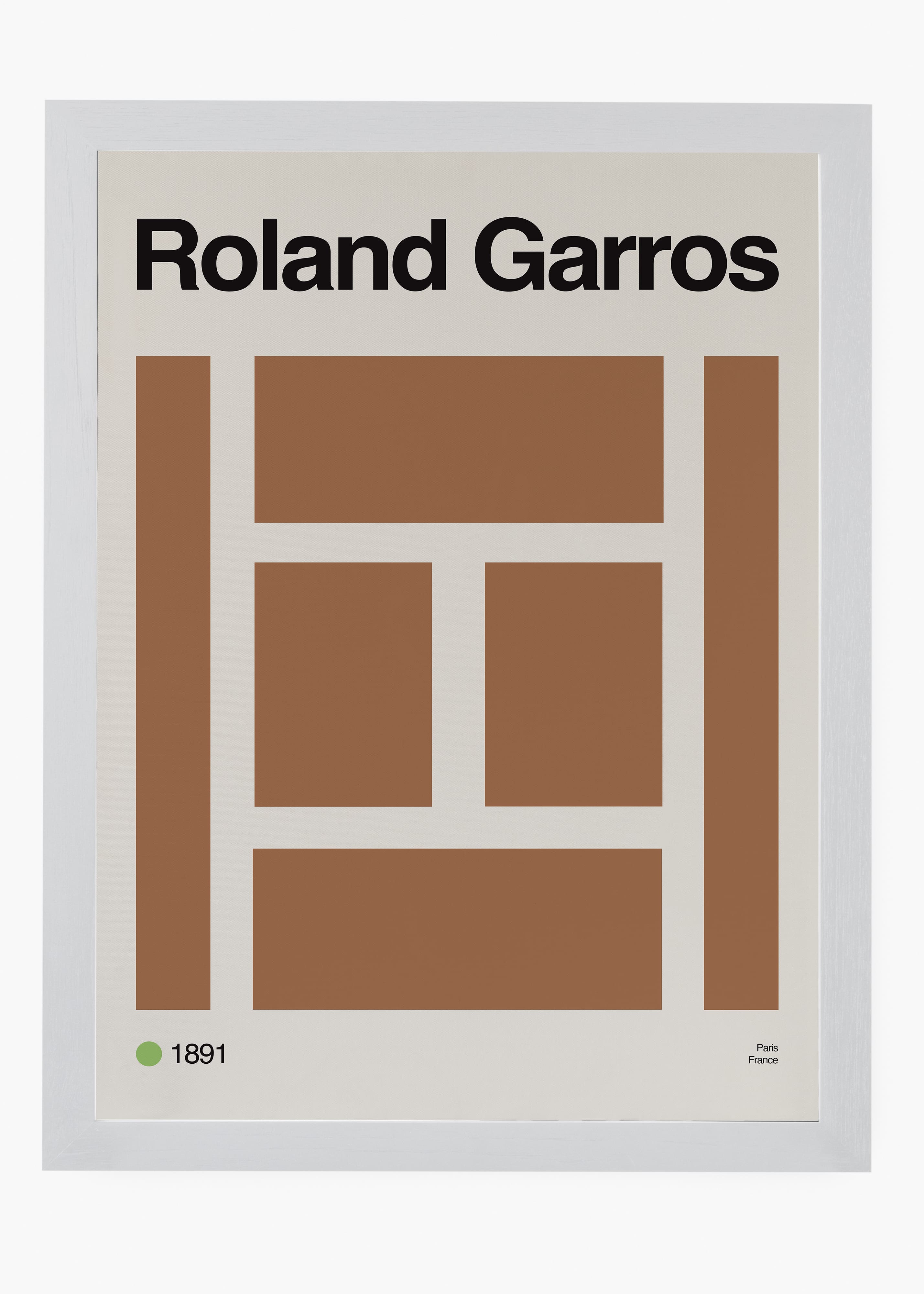 Quadro Tênis Roland Garros