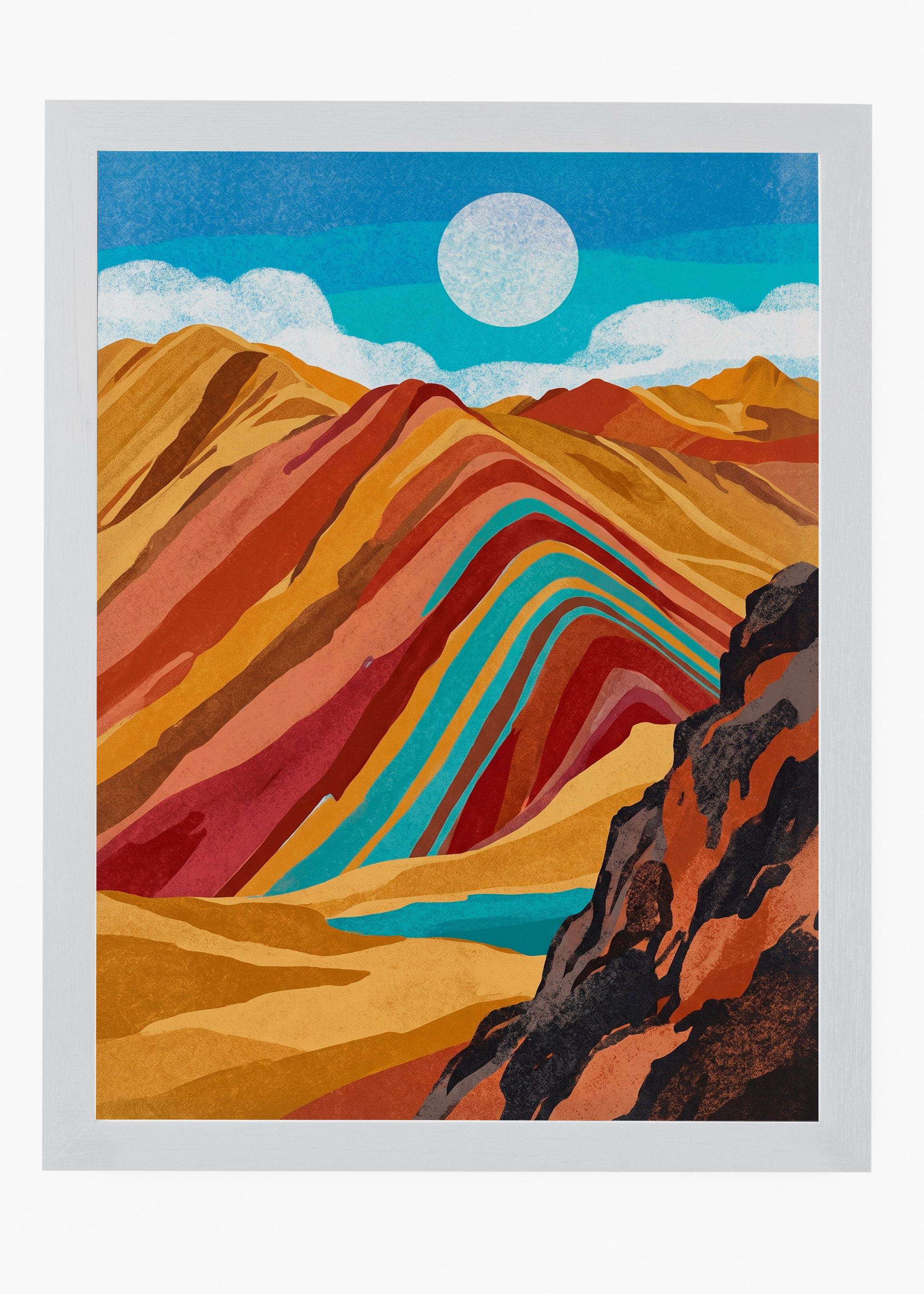 Quadro Vinicunca Mountain - 5