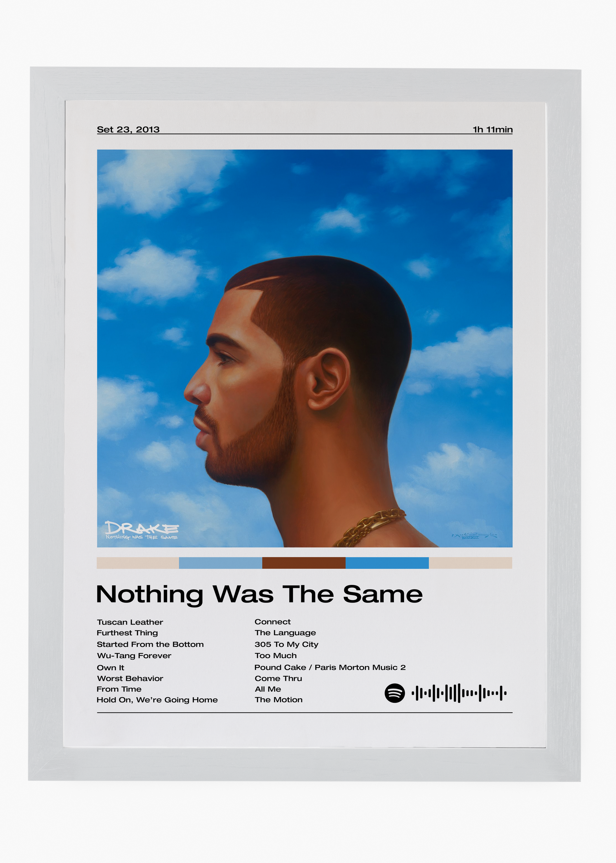Quadro Drake Nothing Was The Same - 5