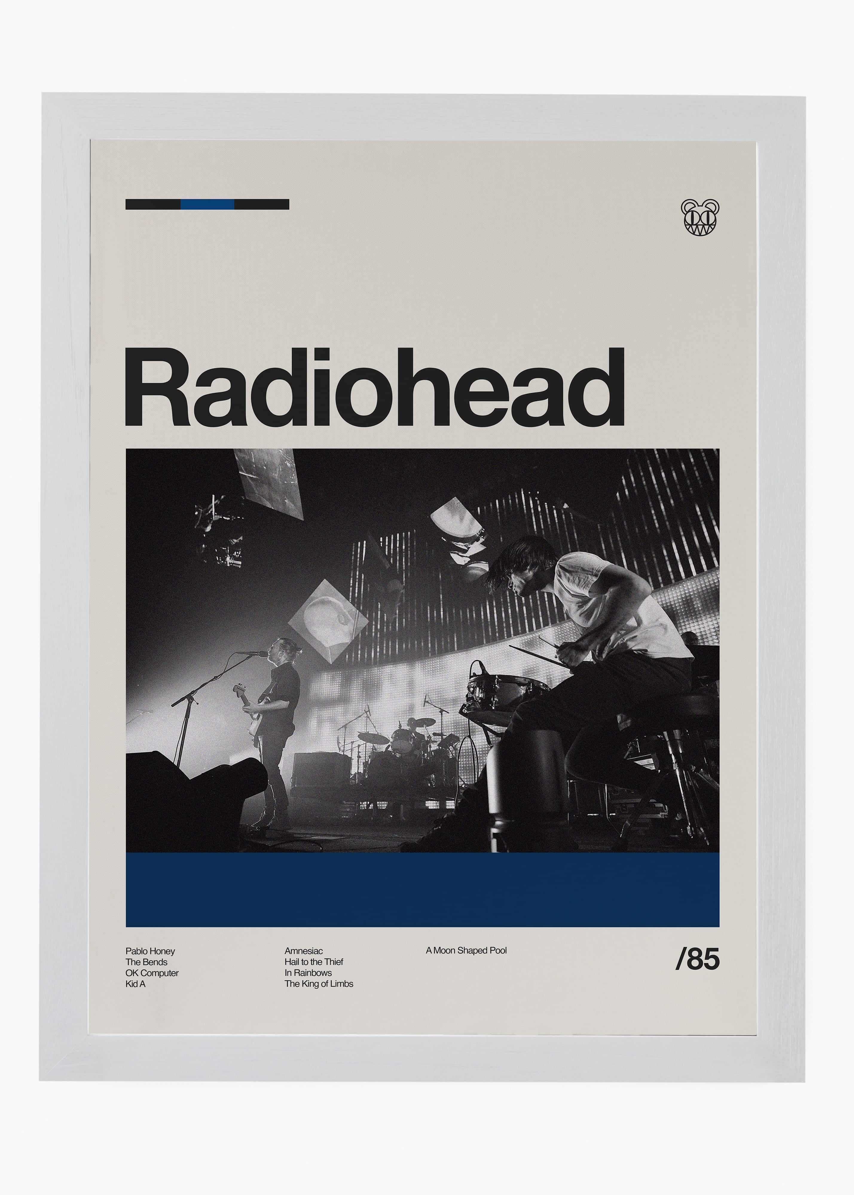 Quadro Radiohead Banda