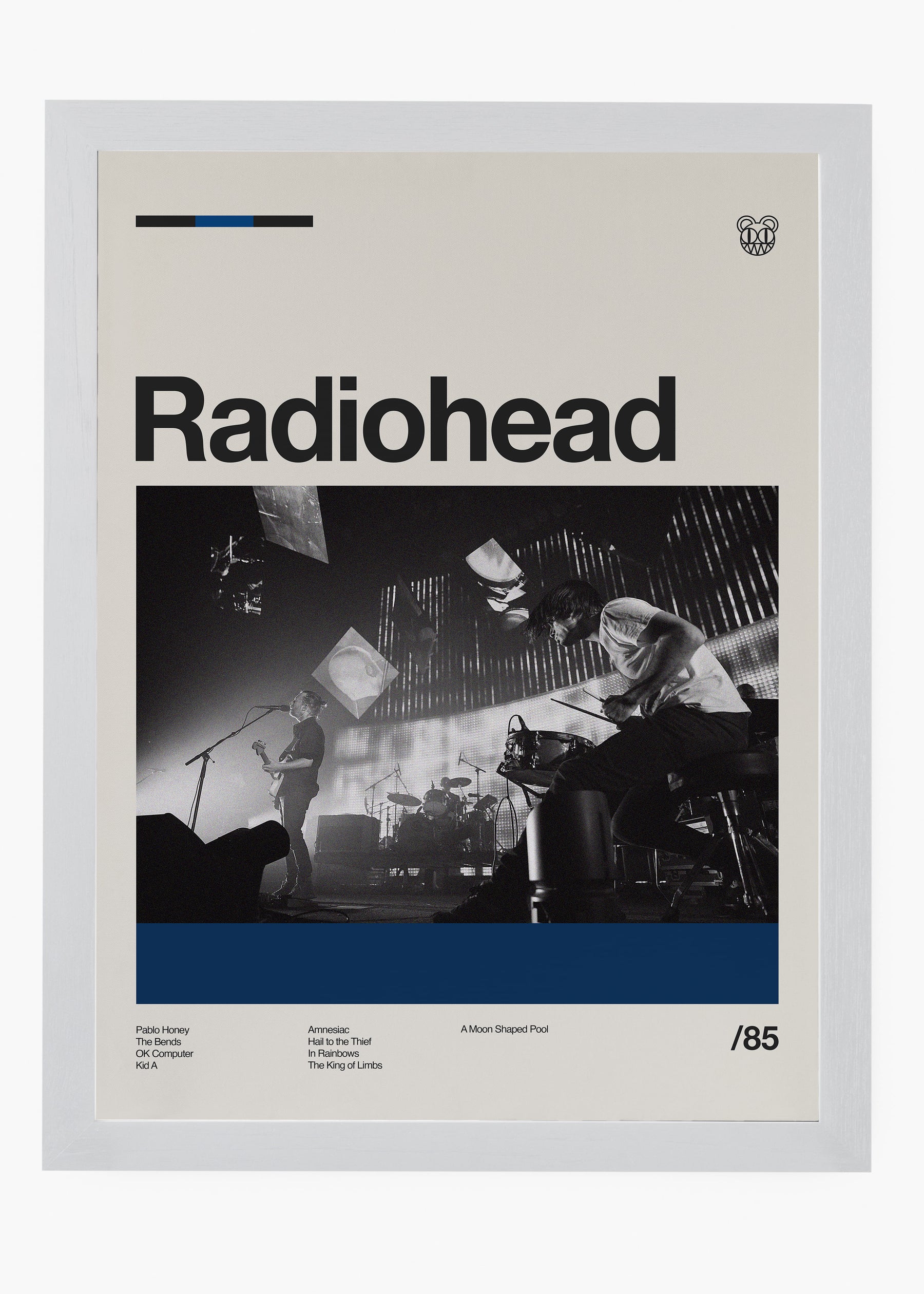 Quadro Radiohead Banda