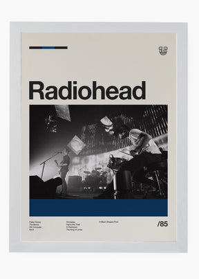 Quadro Radiohead Banda