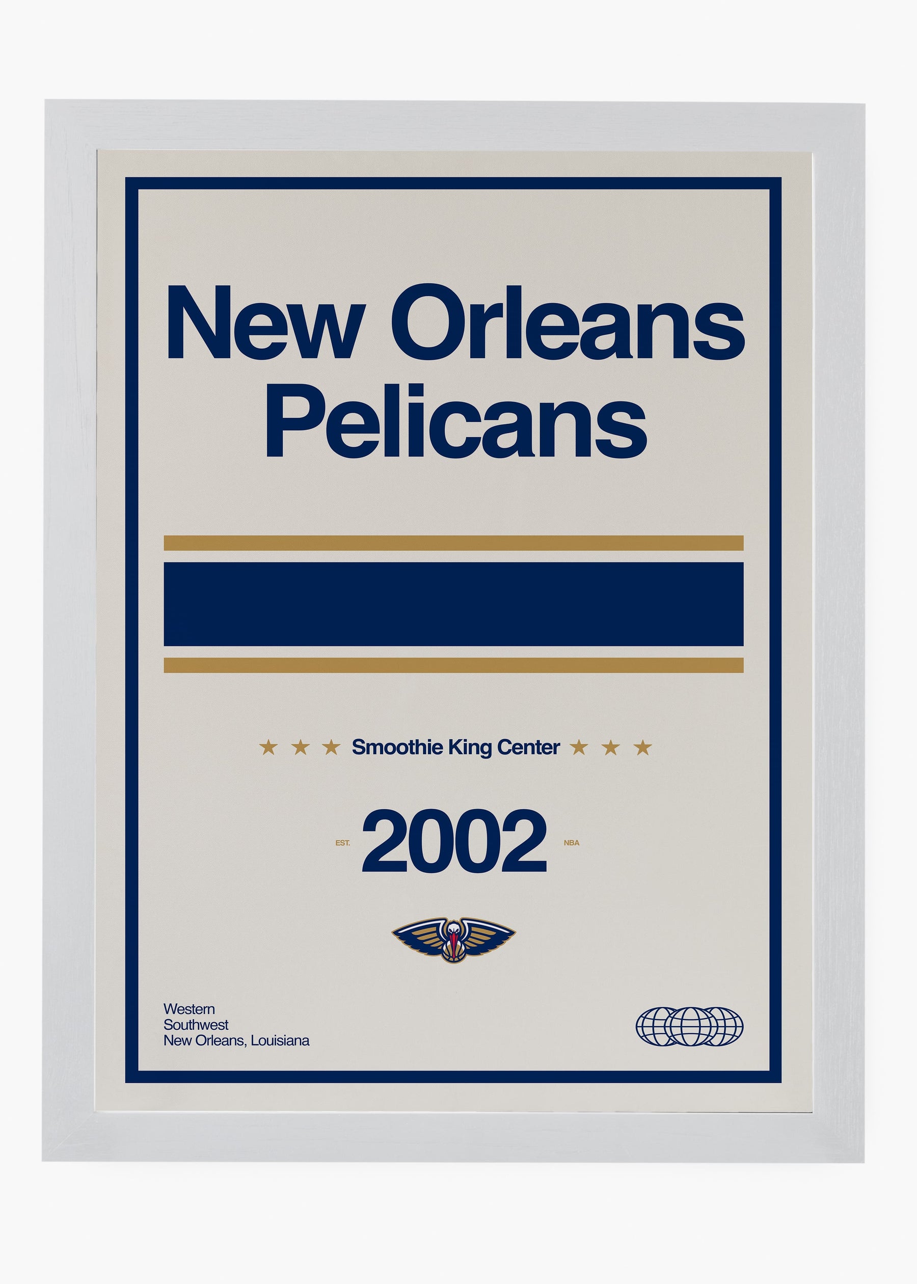 Quadro NBA New Orleans Pelicans