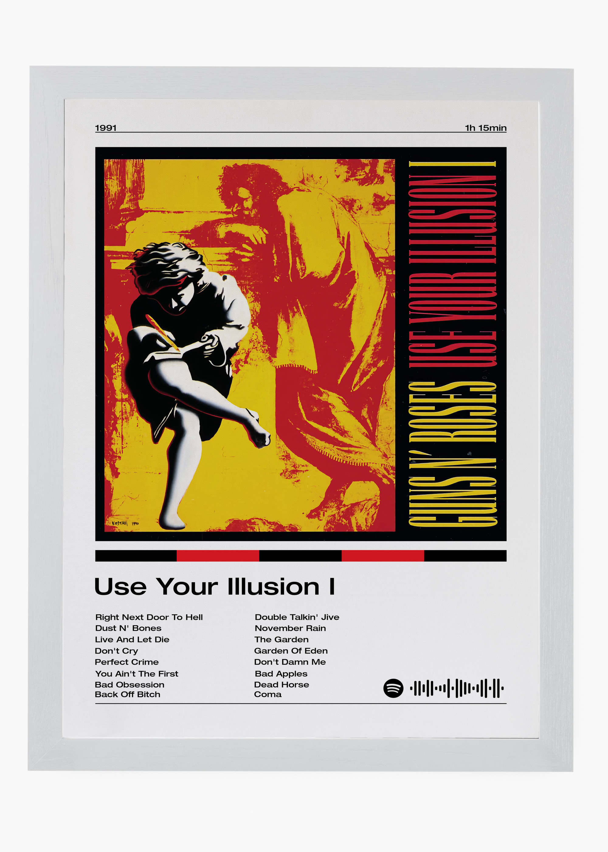 Quadro Guns N' Roses Use Your Illusion - 5