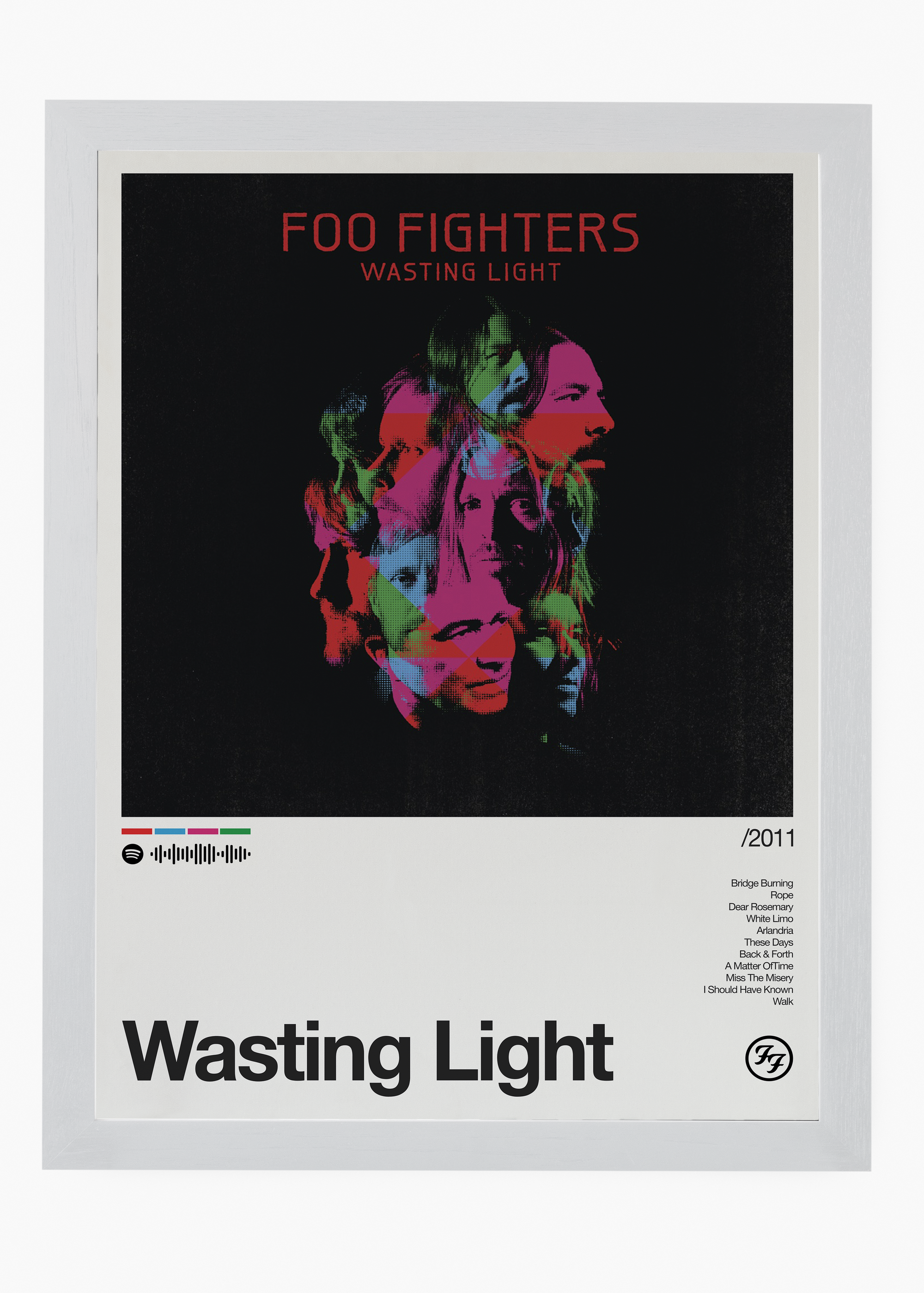 Quadro Foo Fighters Wasting Light II - 5