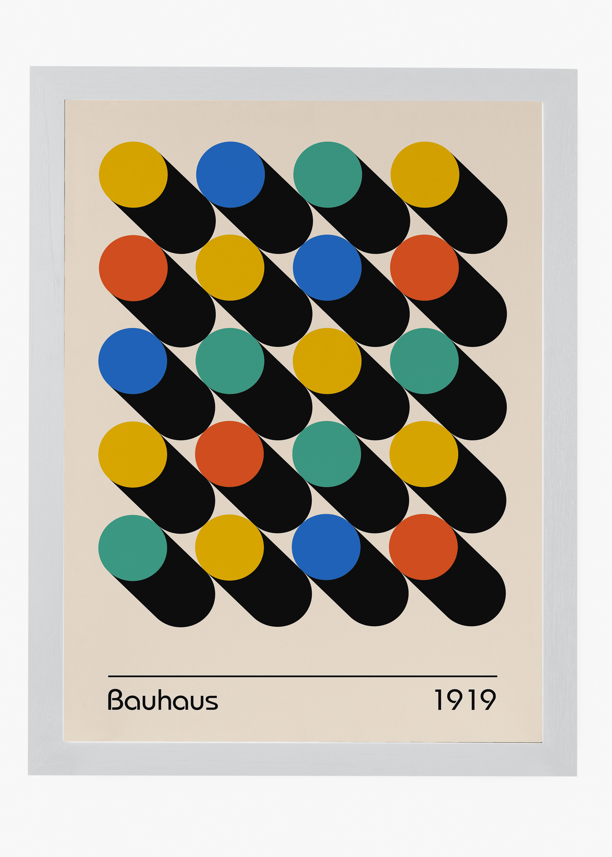 Quadro Bauhaus Spatial Tension