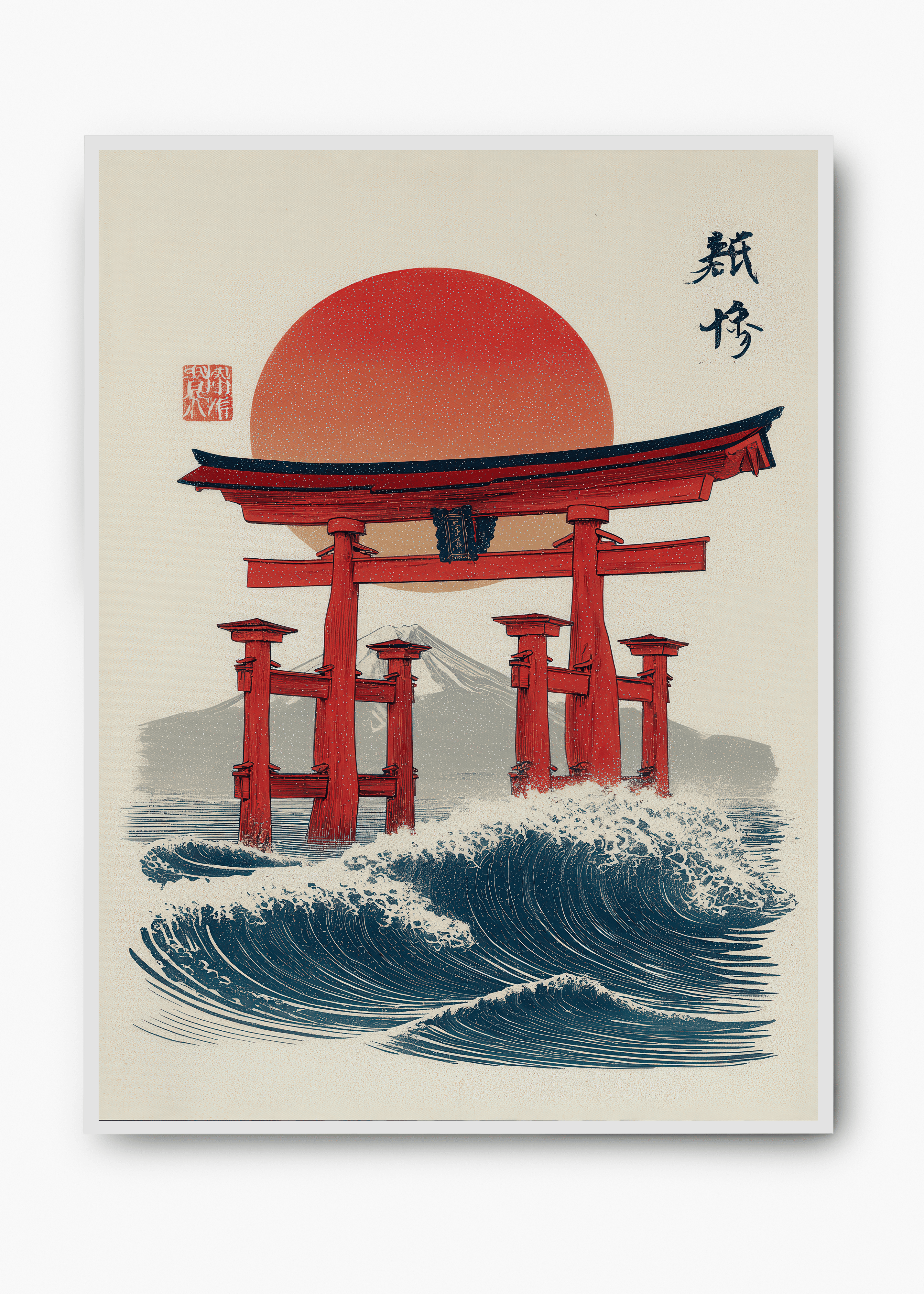 Quadro Japonês Torii Gate