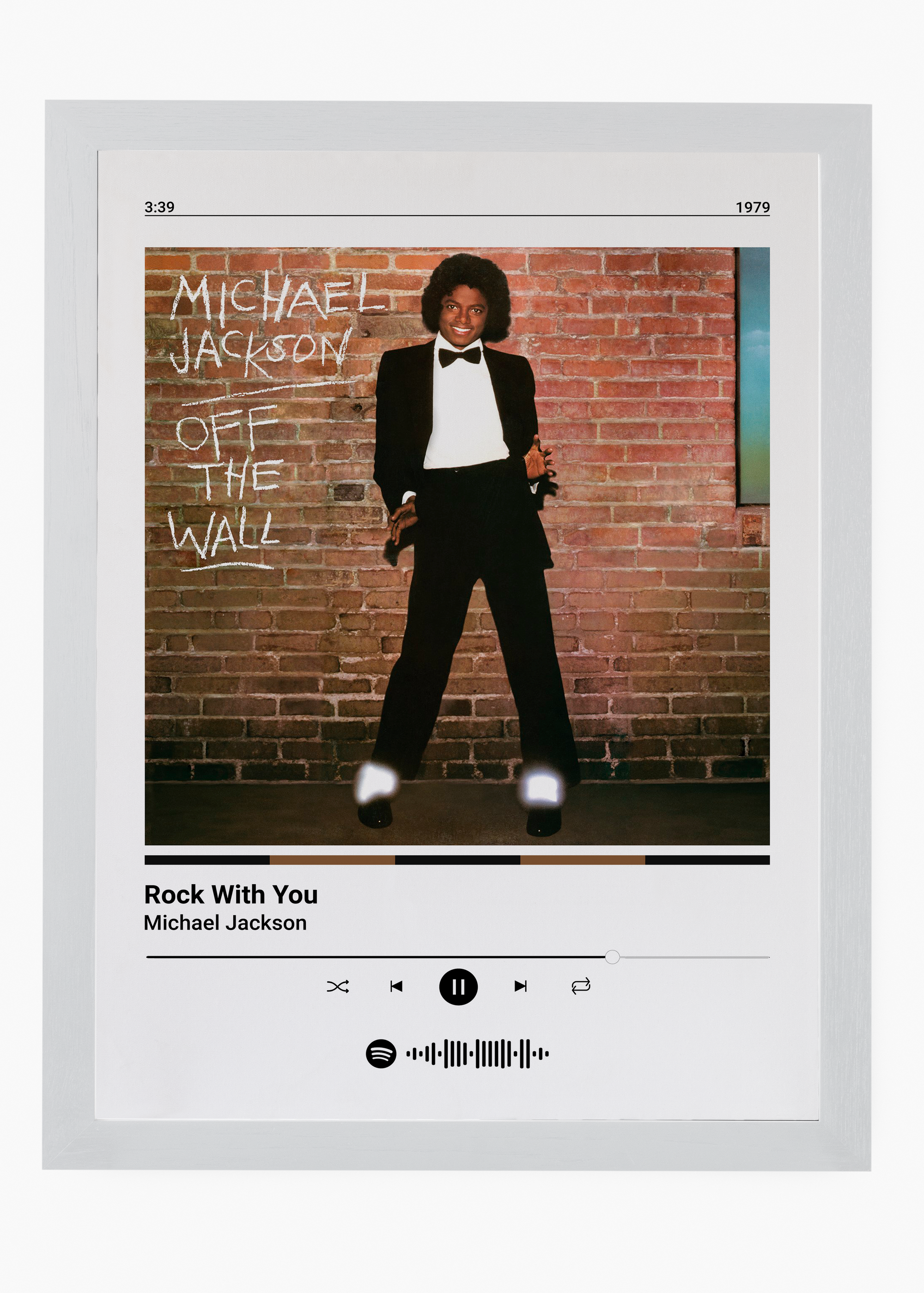 Quadro  Michael Jackson Rock With You - 5