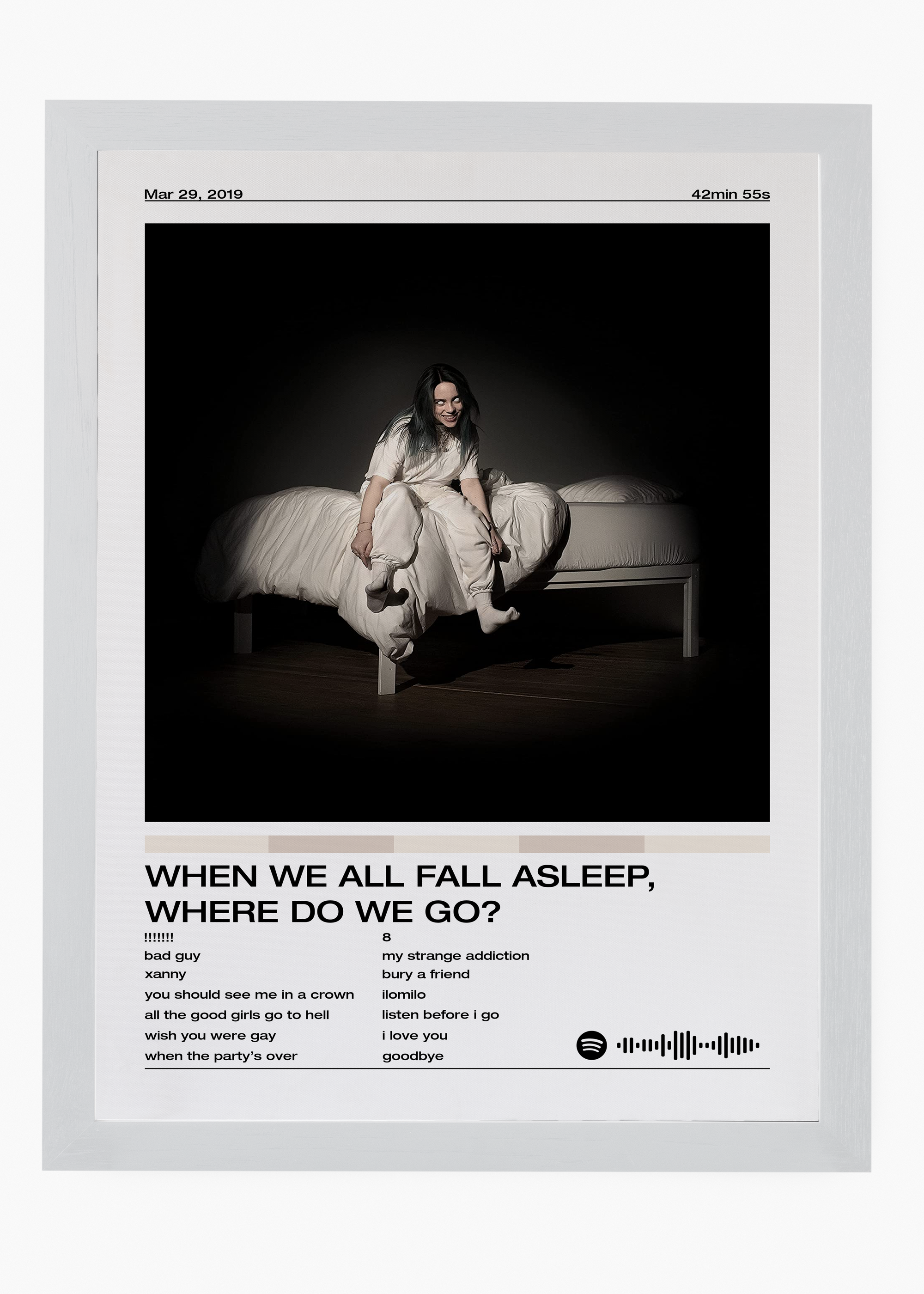 Quadro Billie Eilish When We All Fall Asleep - 5