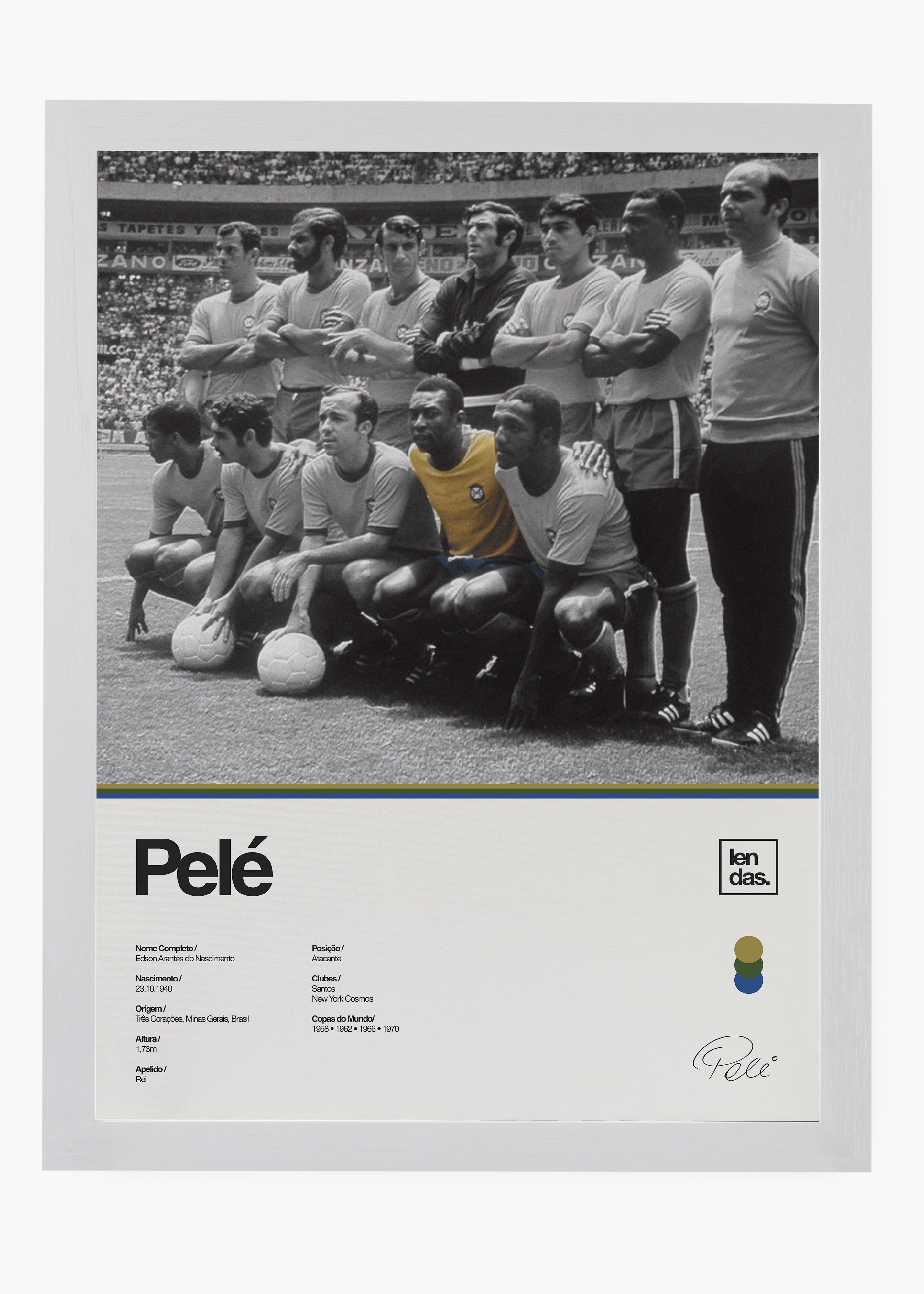 Quadro Pelé