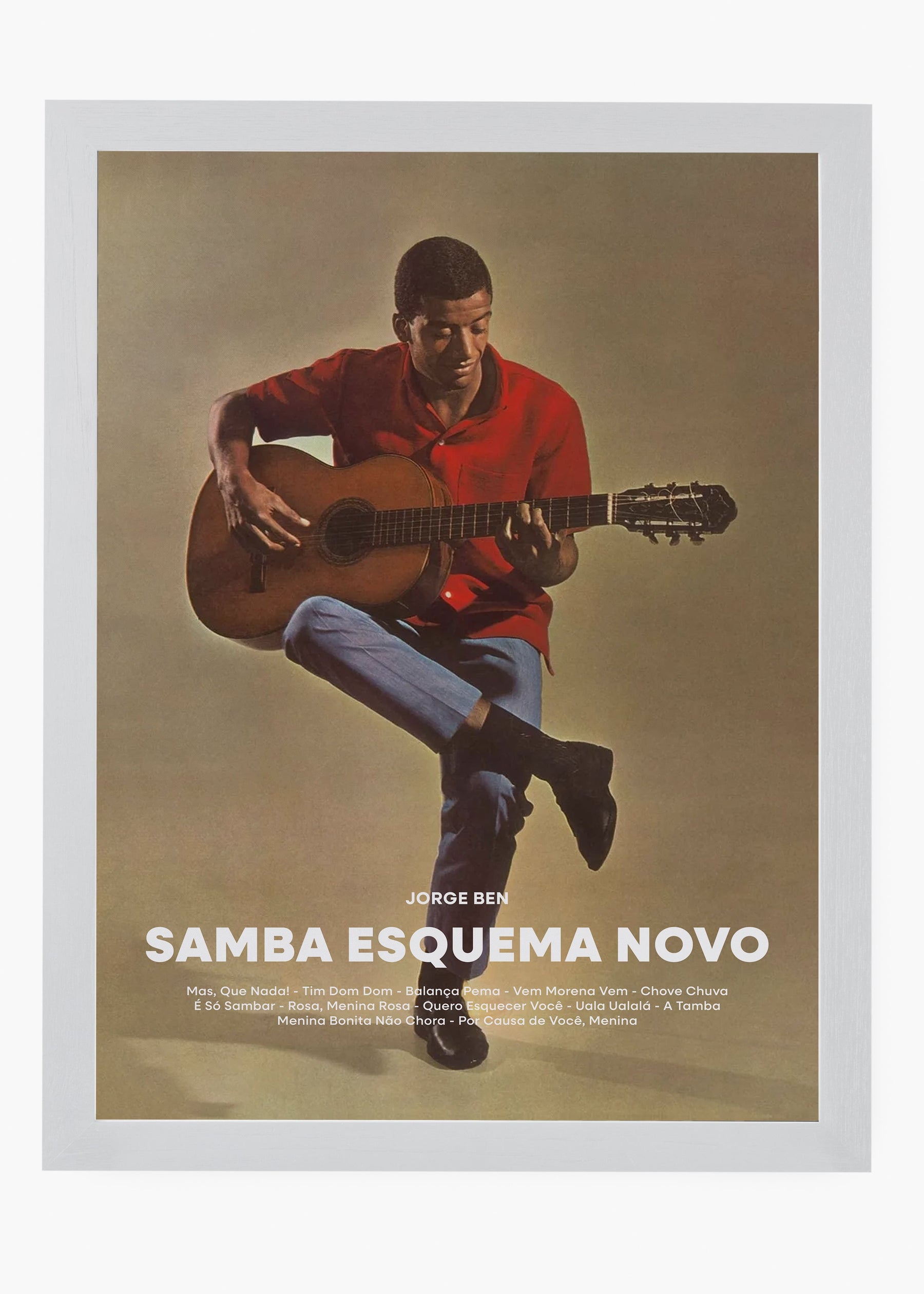 Quadro Jorge Ben Samba Esquema Novo Capa