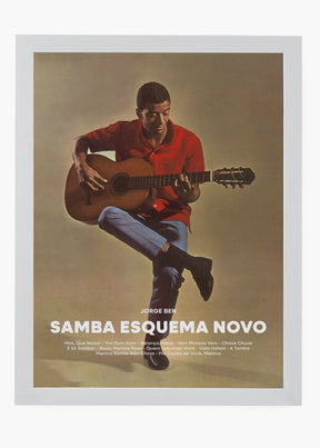 Quadro Jorge Ben Samba Esquema Novo Capa