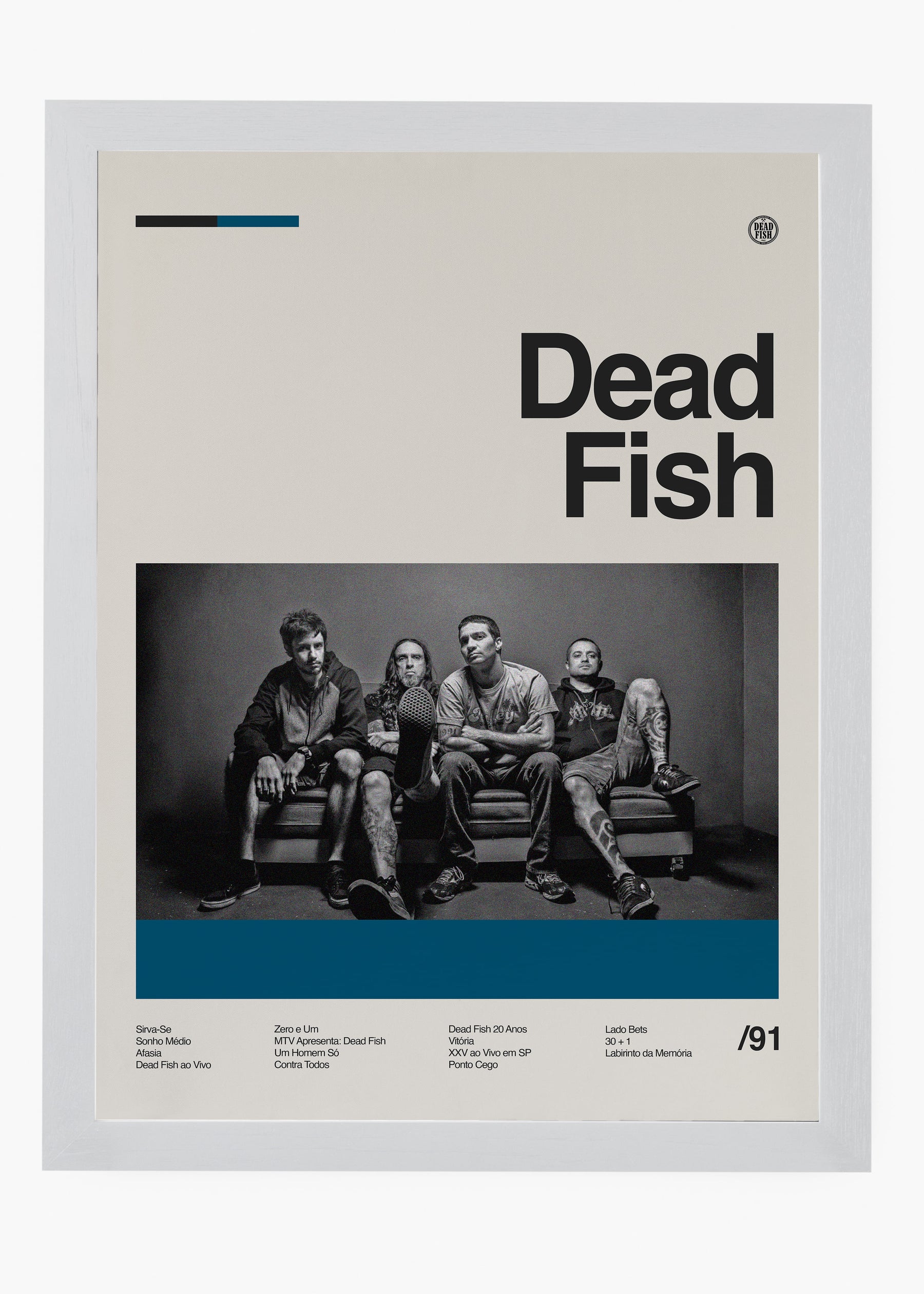 Quadro Dead Fish Banda