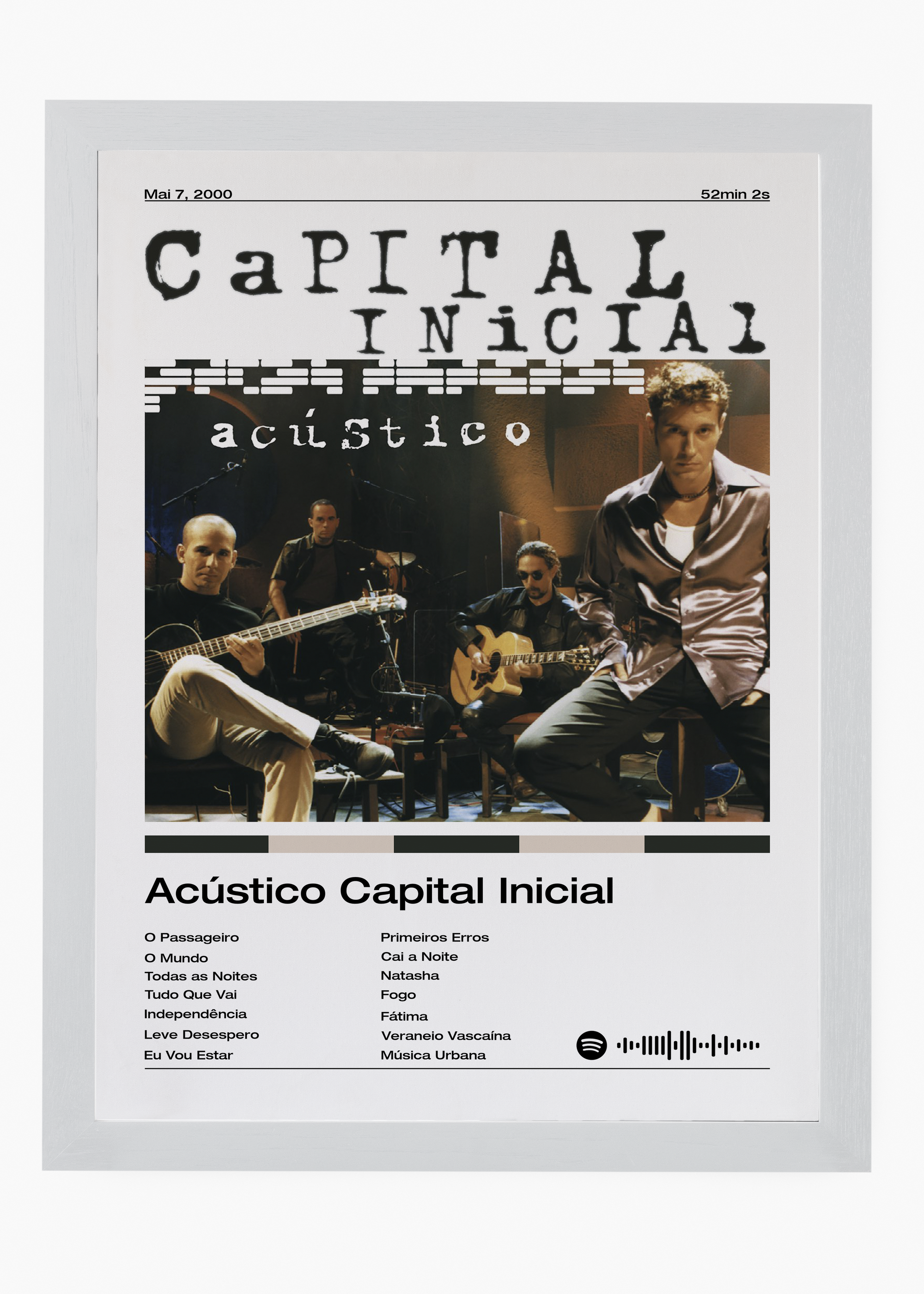 Quadro Acústico Capital Inicial - 5