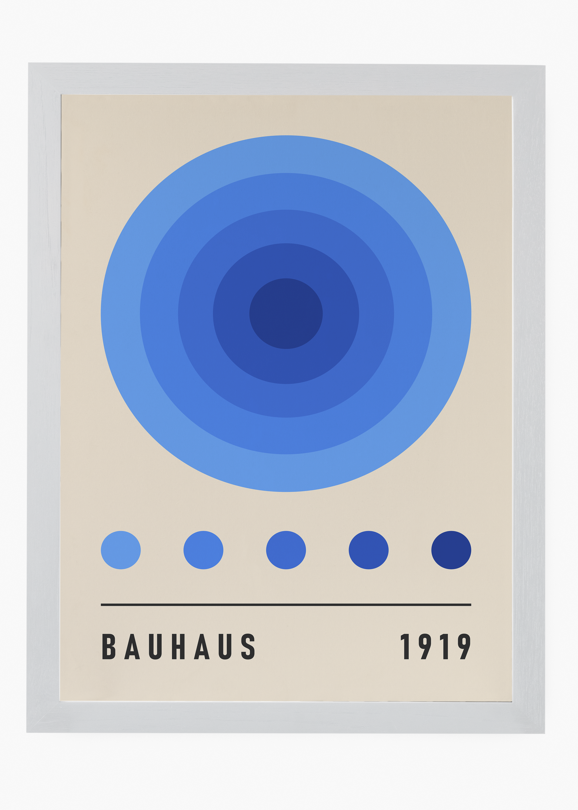 Quadro Bauhaus Circles II - 5