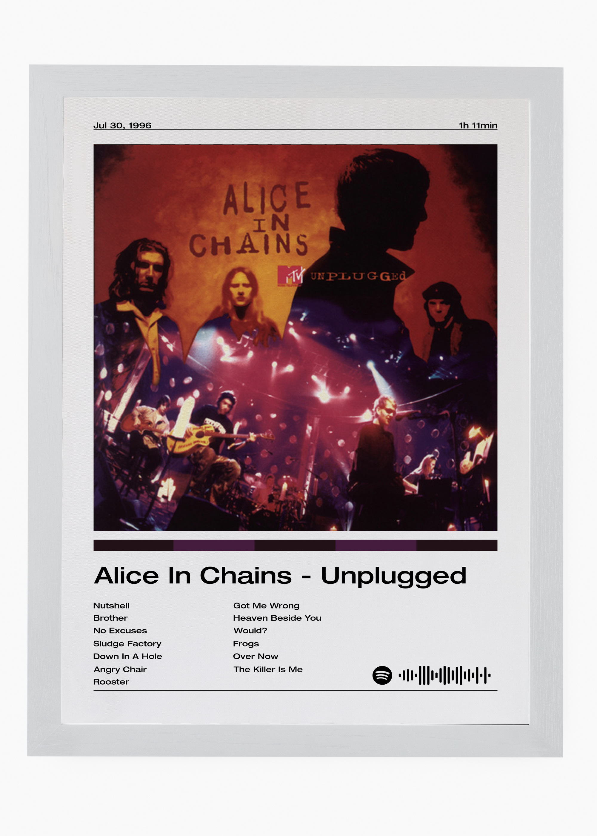 Quadro Alice in Chains Unplugged - 5