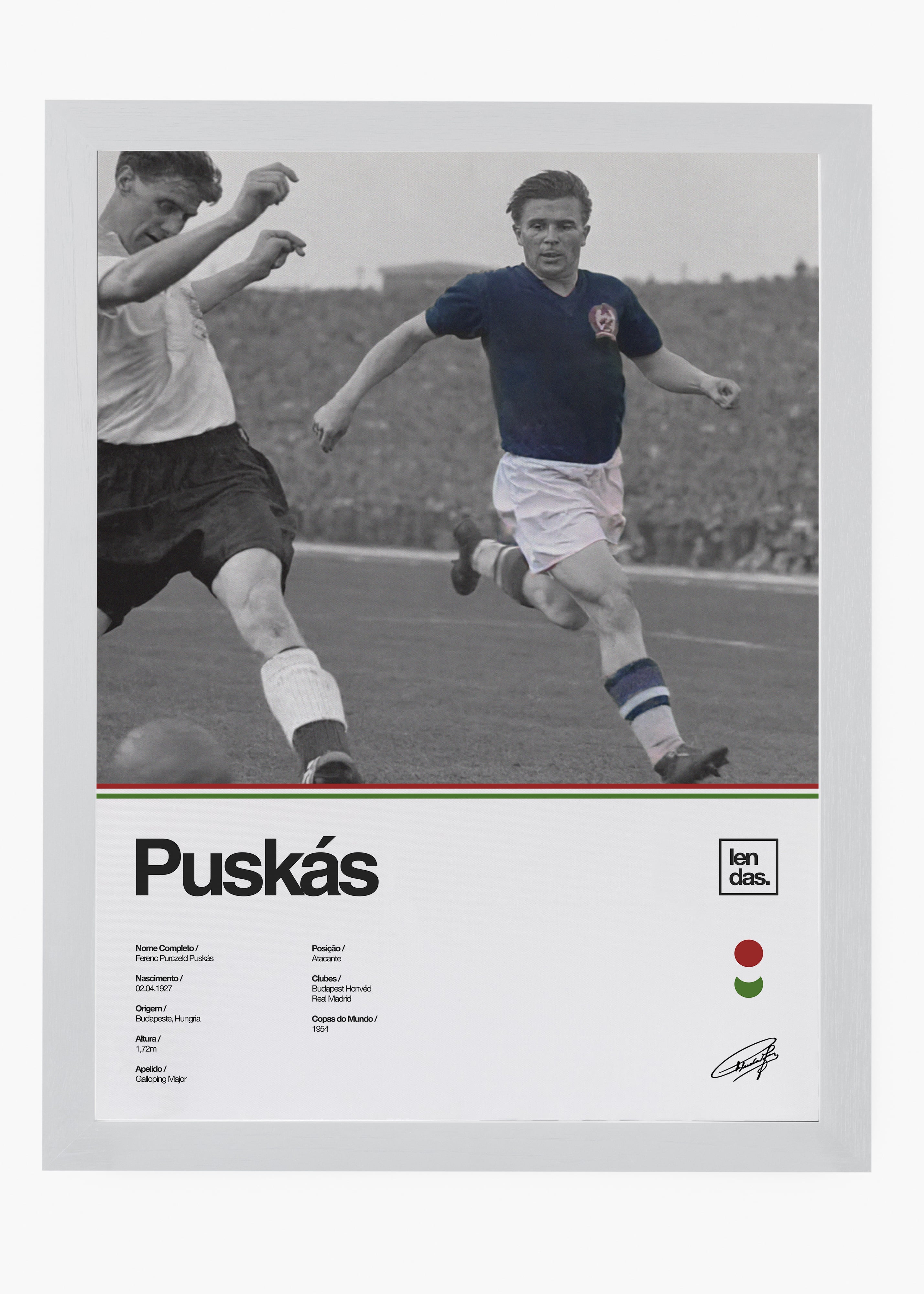 Quadro Ferenc Puskas