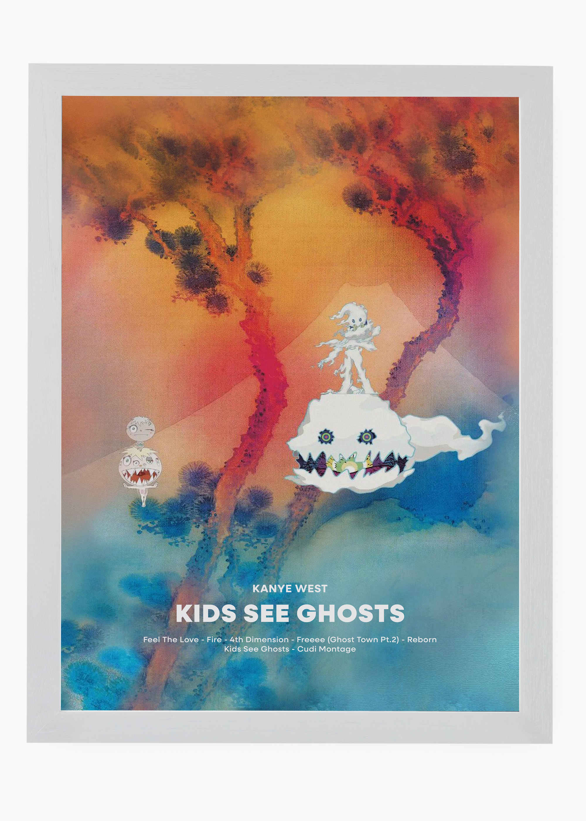 Quadro Kanye West Kids See Ghosts Capa - 5