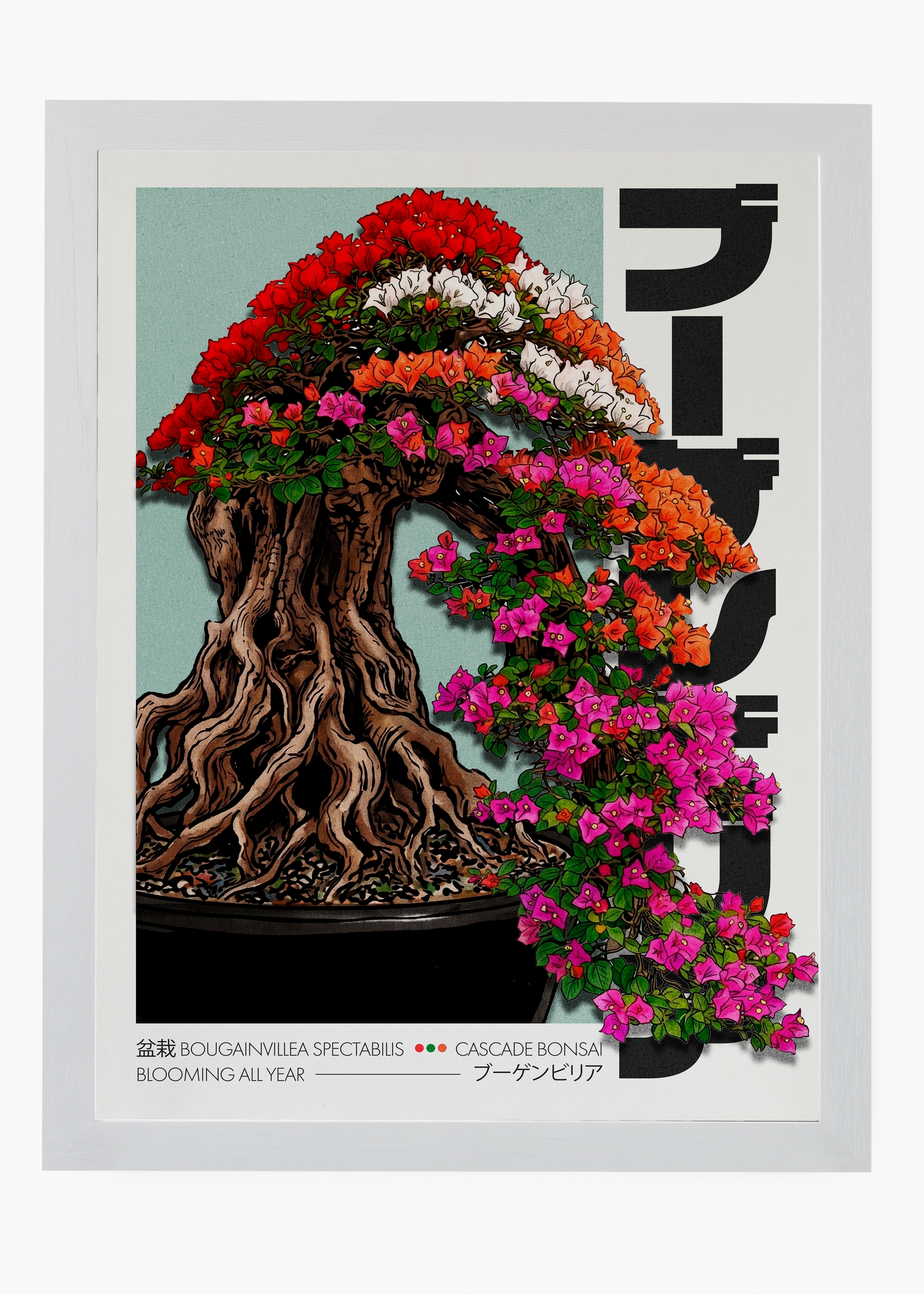 Quadro Cascade Bonsai - 5