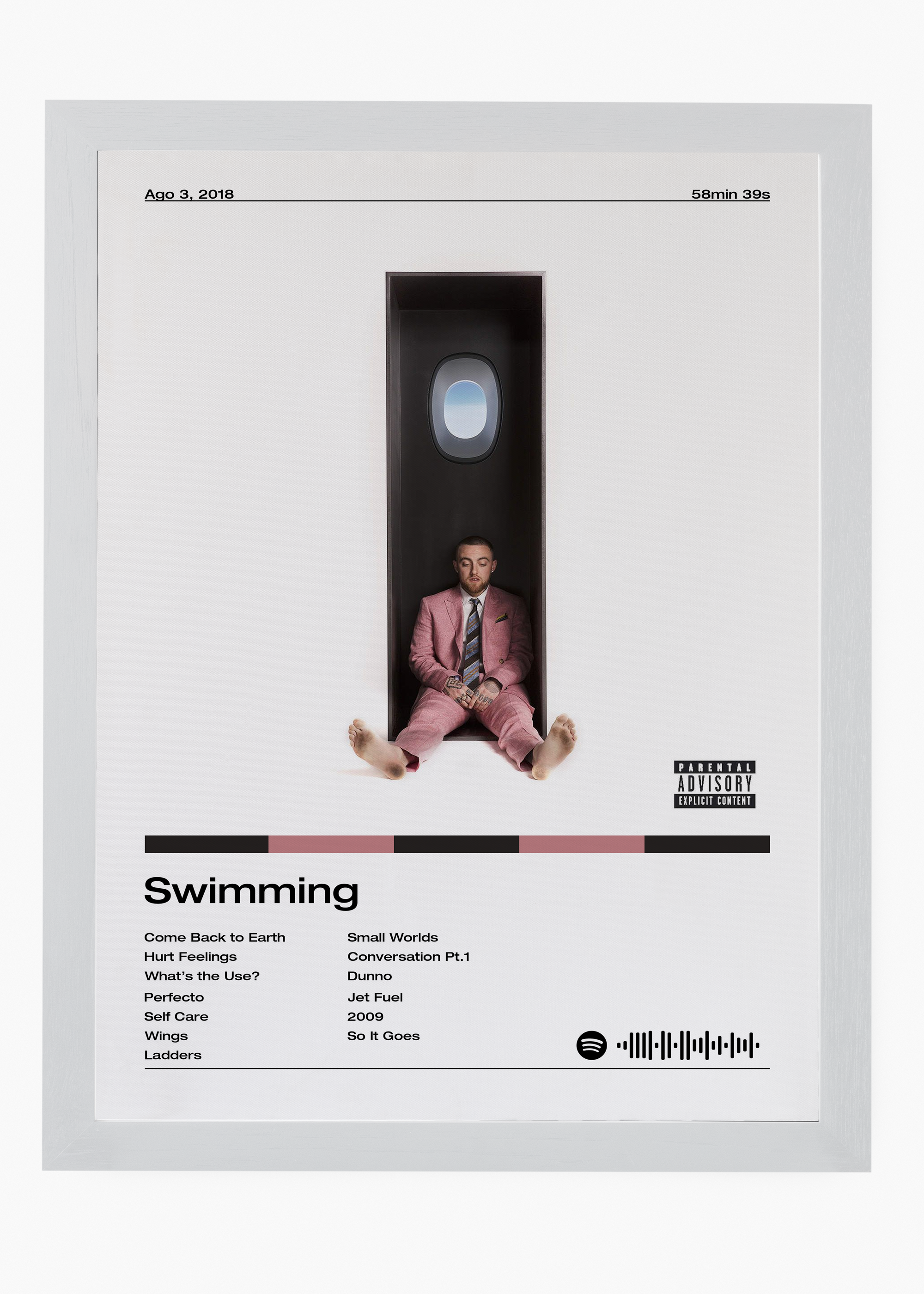 Quadro Mac Miller Swimming - 5