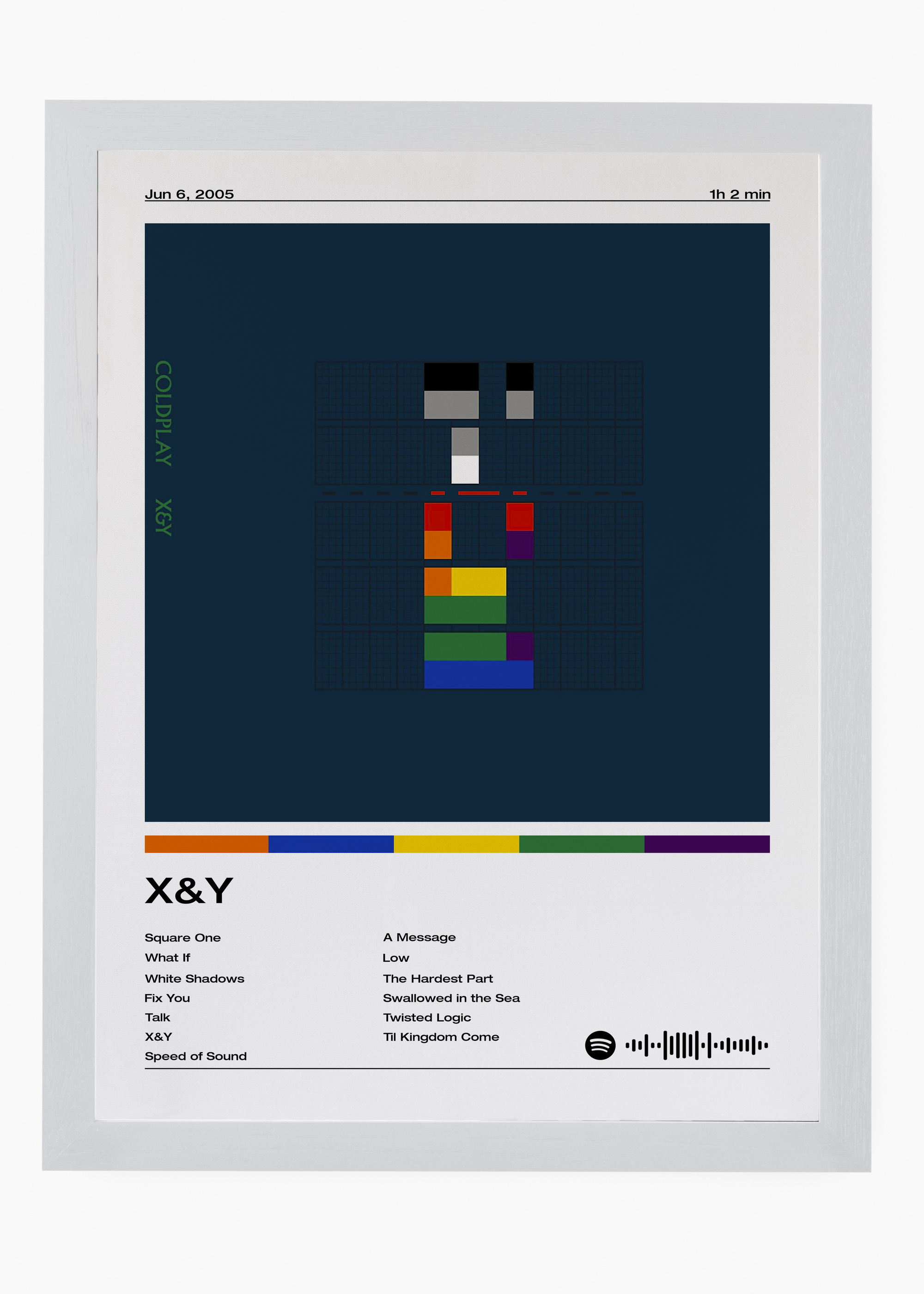 Quadro Coldplay X&Y - 5