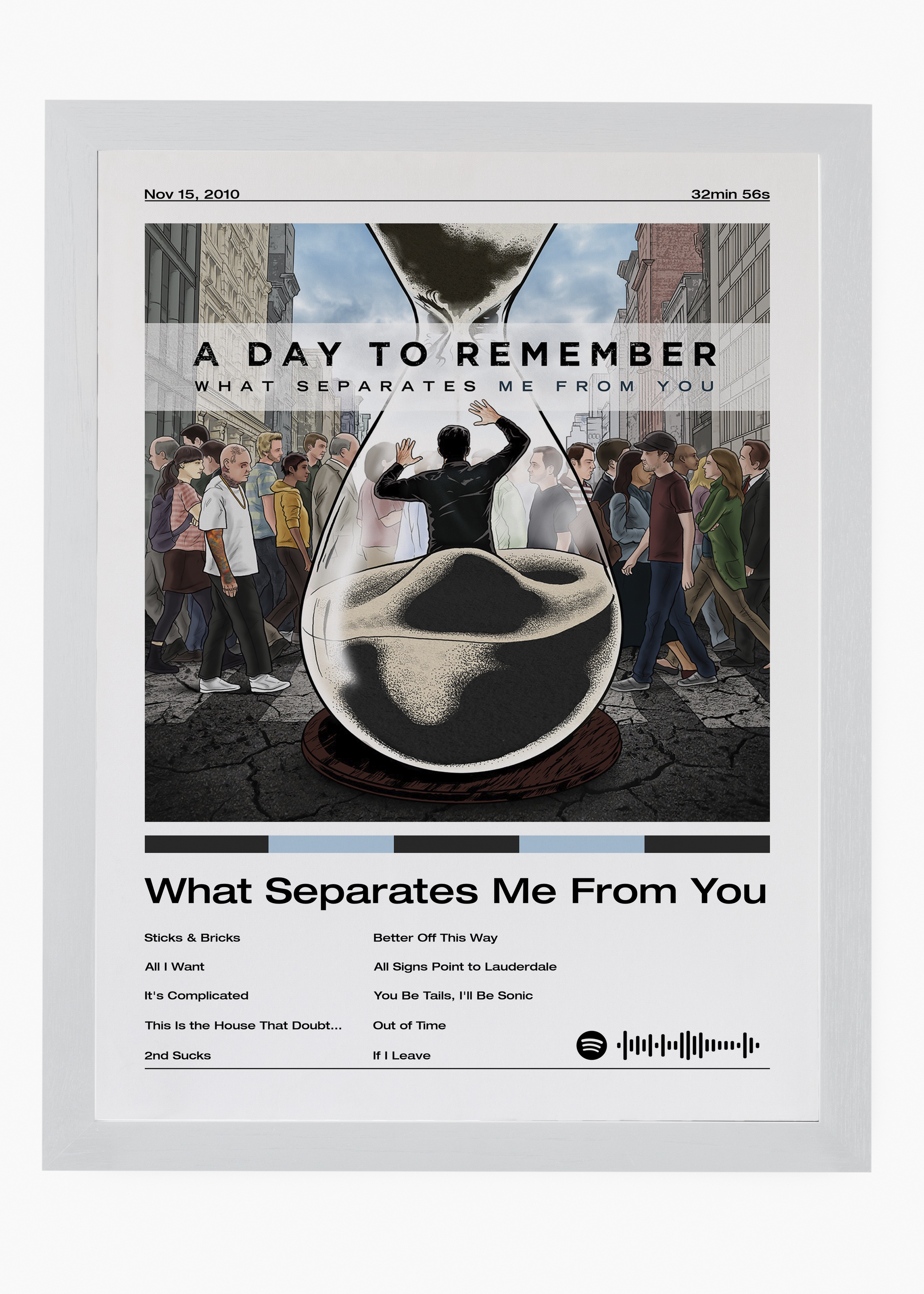Quadro A Day To Remember What Separates Me from You - 5
