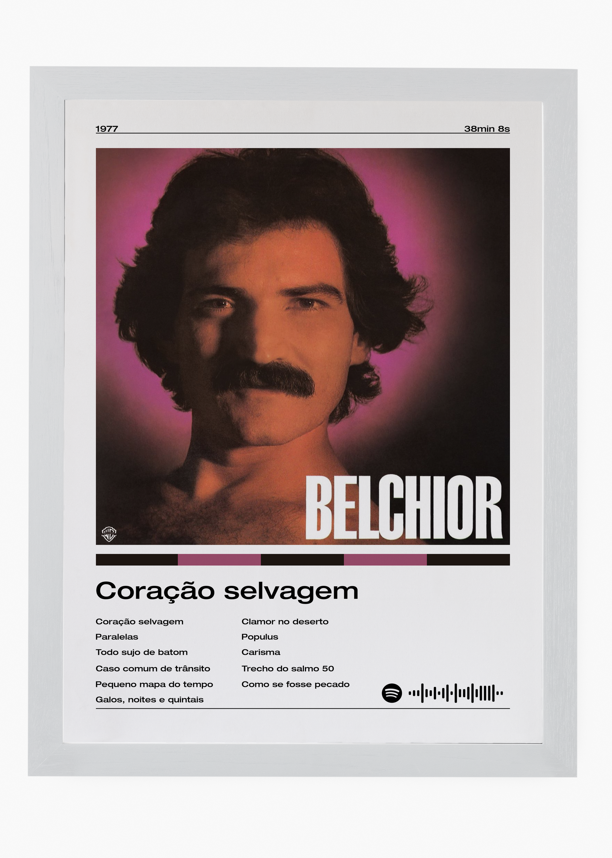 Quadro Belchior Coração selvagem - 5