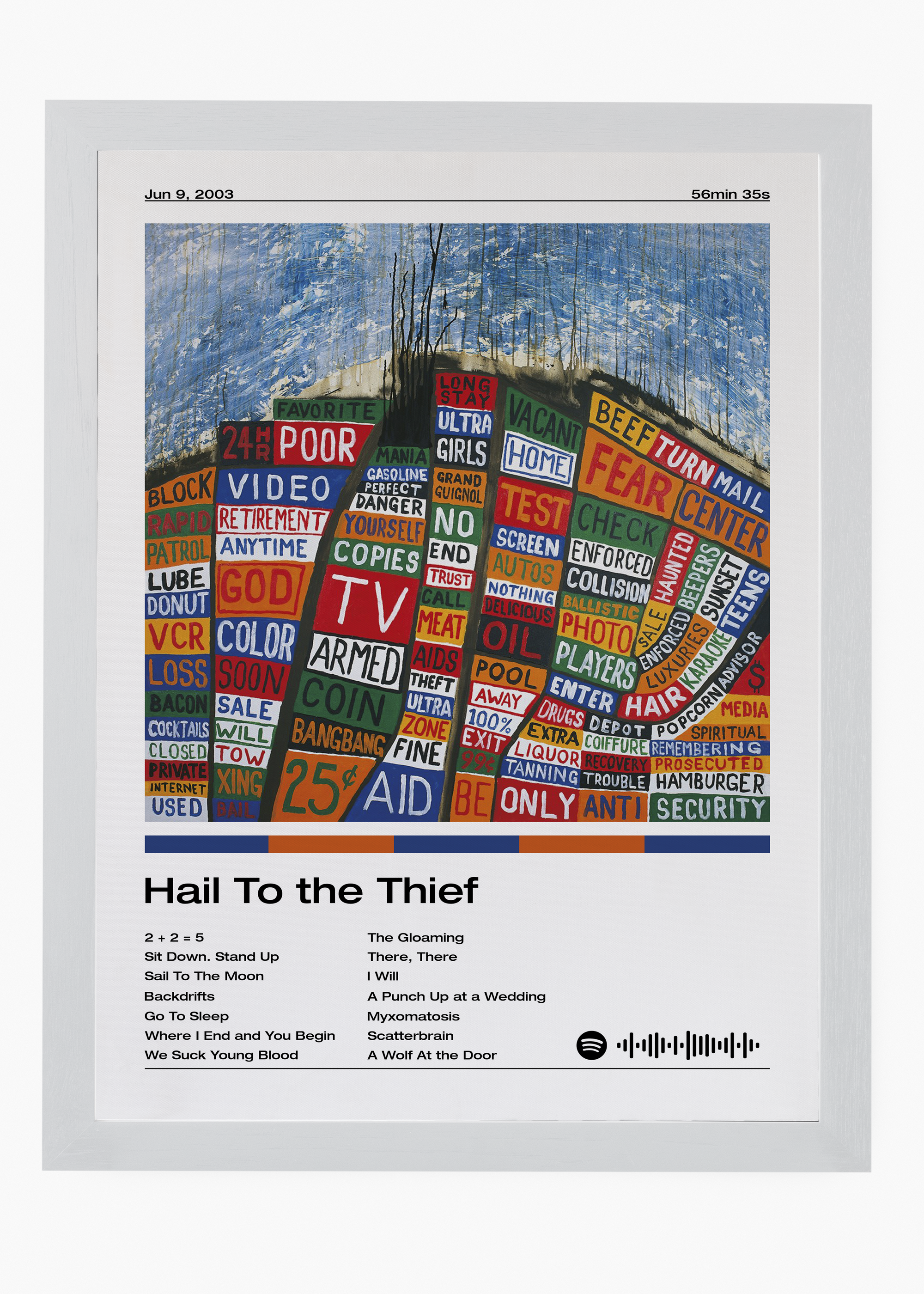 Quadro Radiohead Hail To the Chief - 5