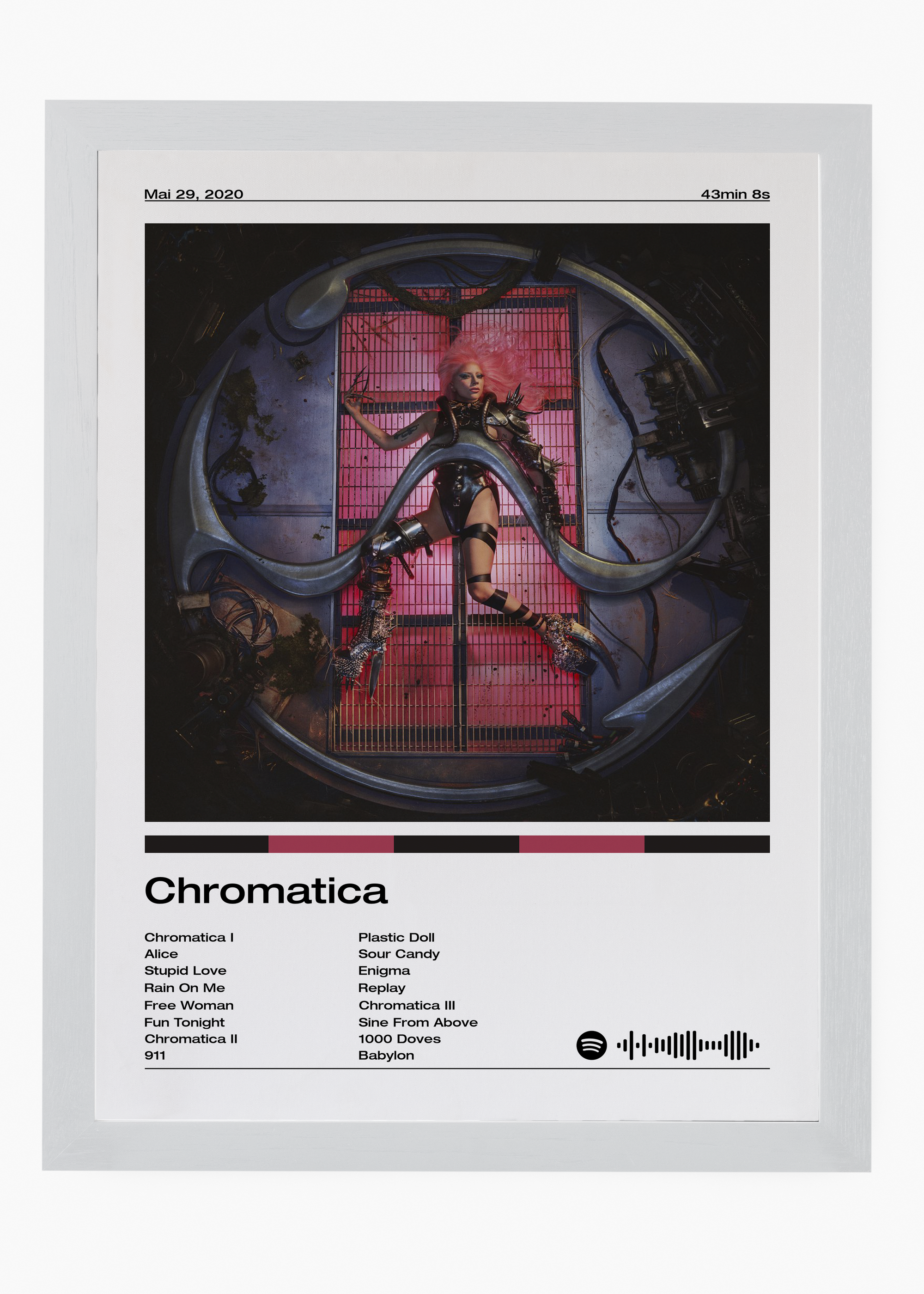 Quadro Lady Gaga Chromatica - 5