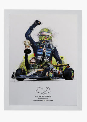 Quadro Lando Norris Silverstone 2025