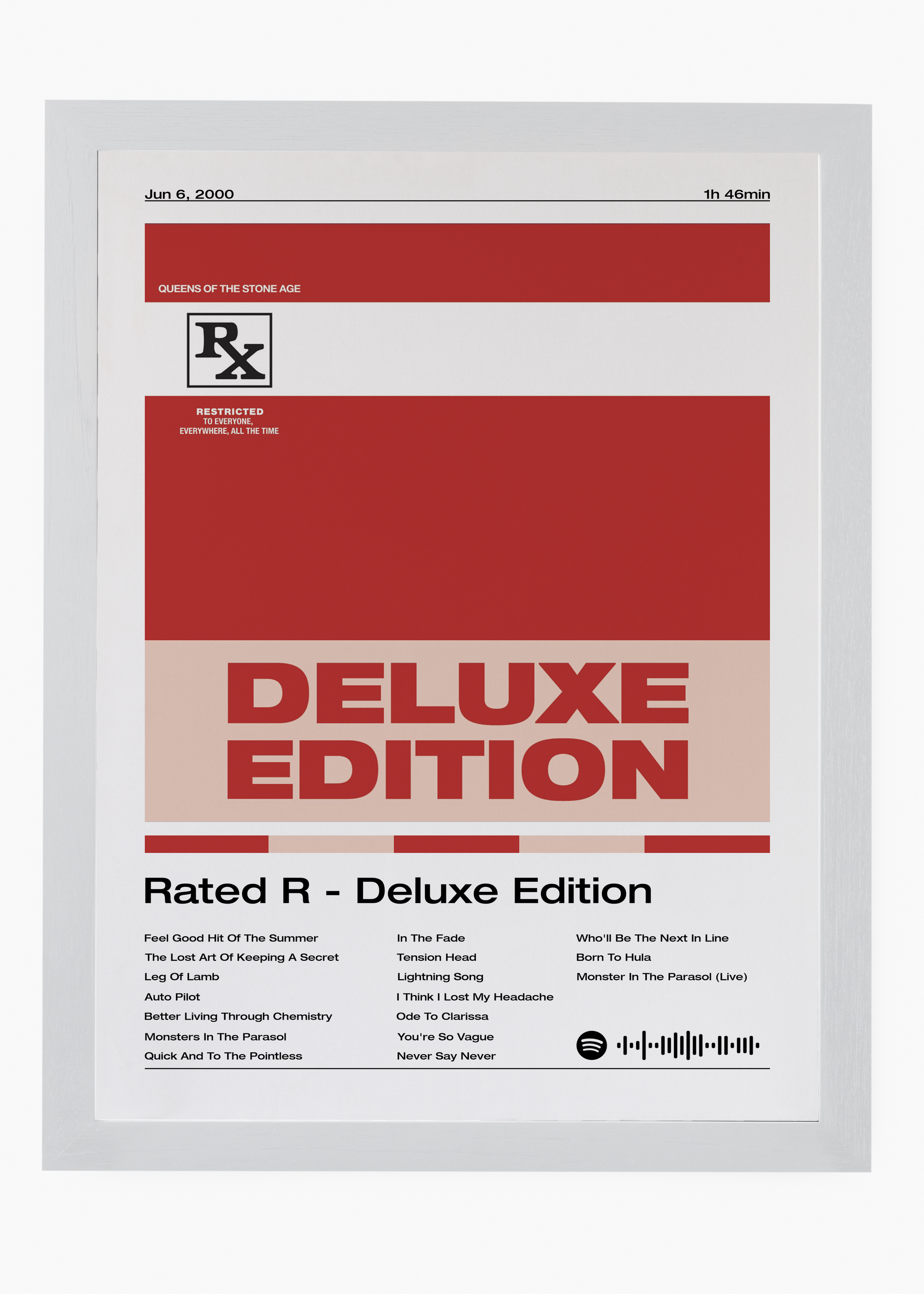 Quadro Queens of The Stone Age Rated R (Deluxe Edition) - 5