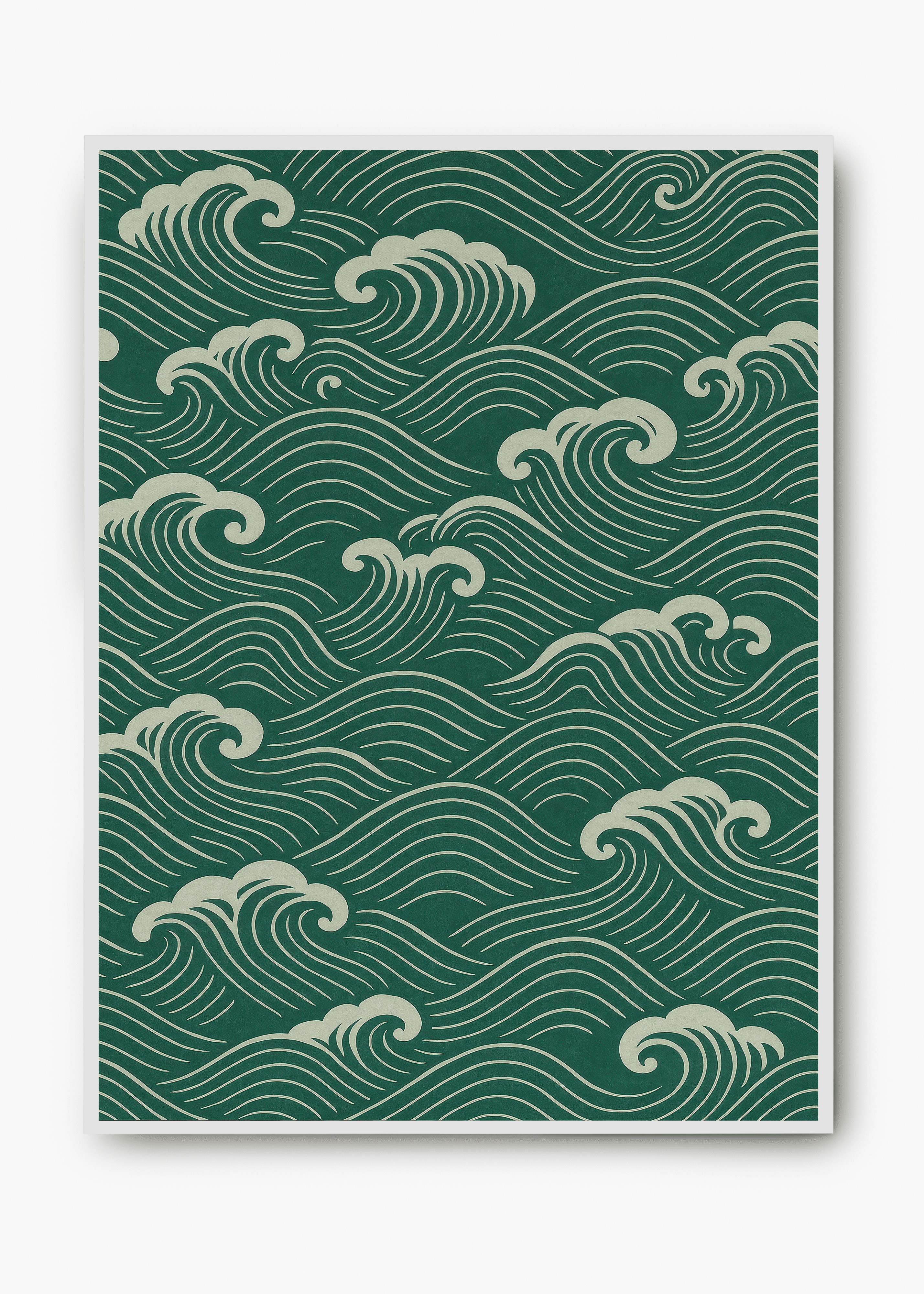 Quadro Japonês Forest Waves